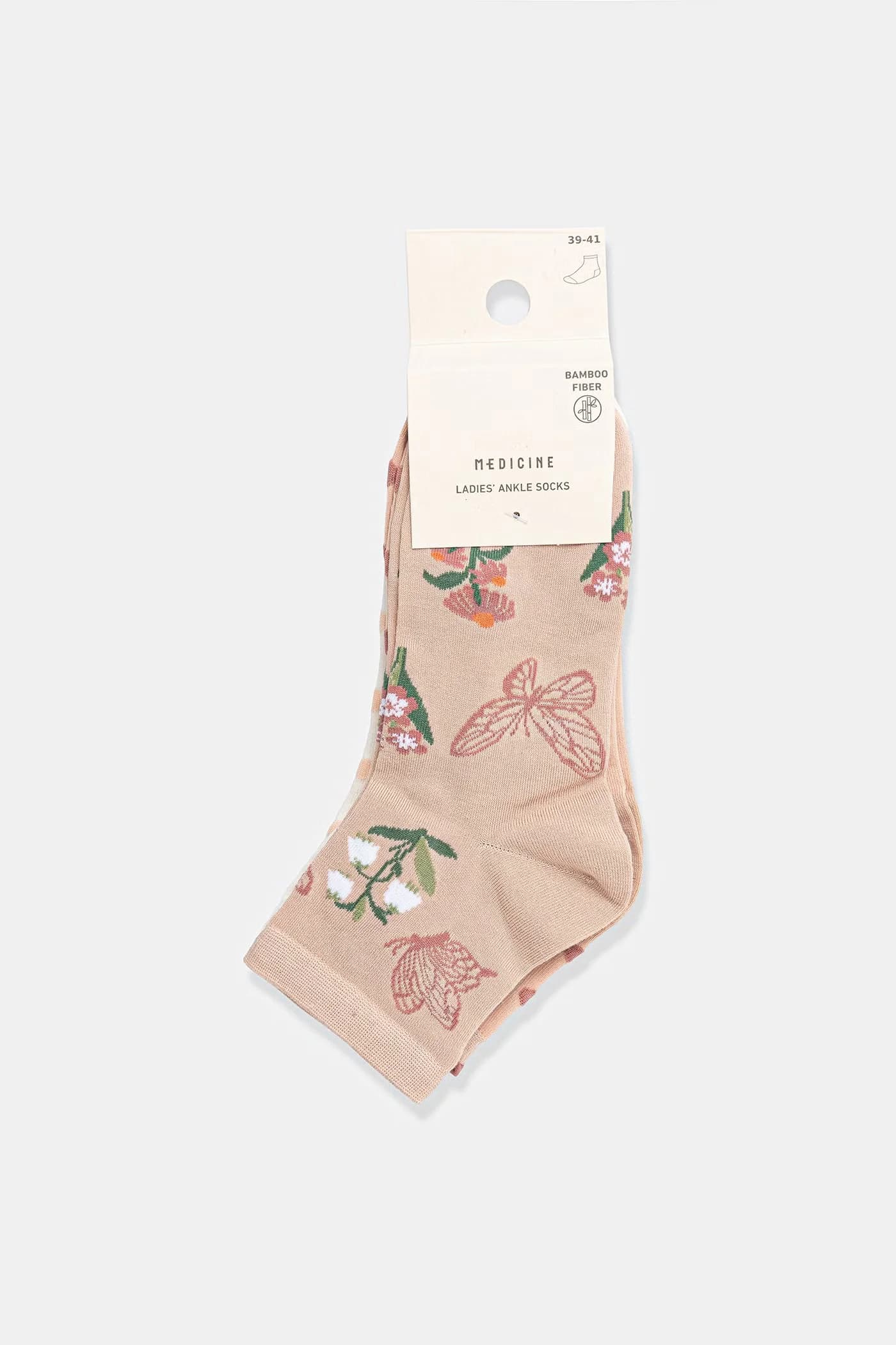 Женские носки из бамбукового волокна, 3 пары. - фото 4