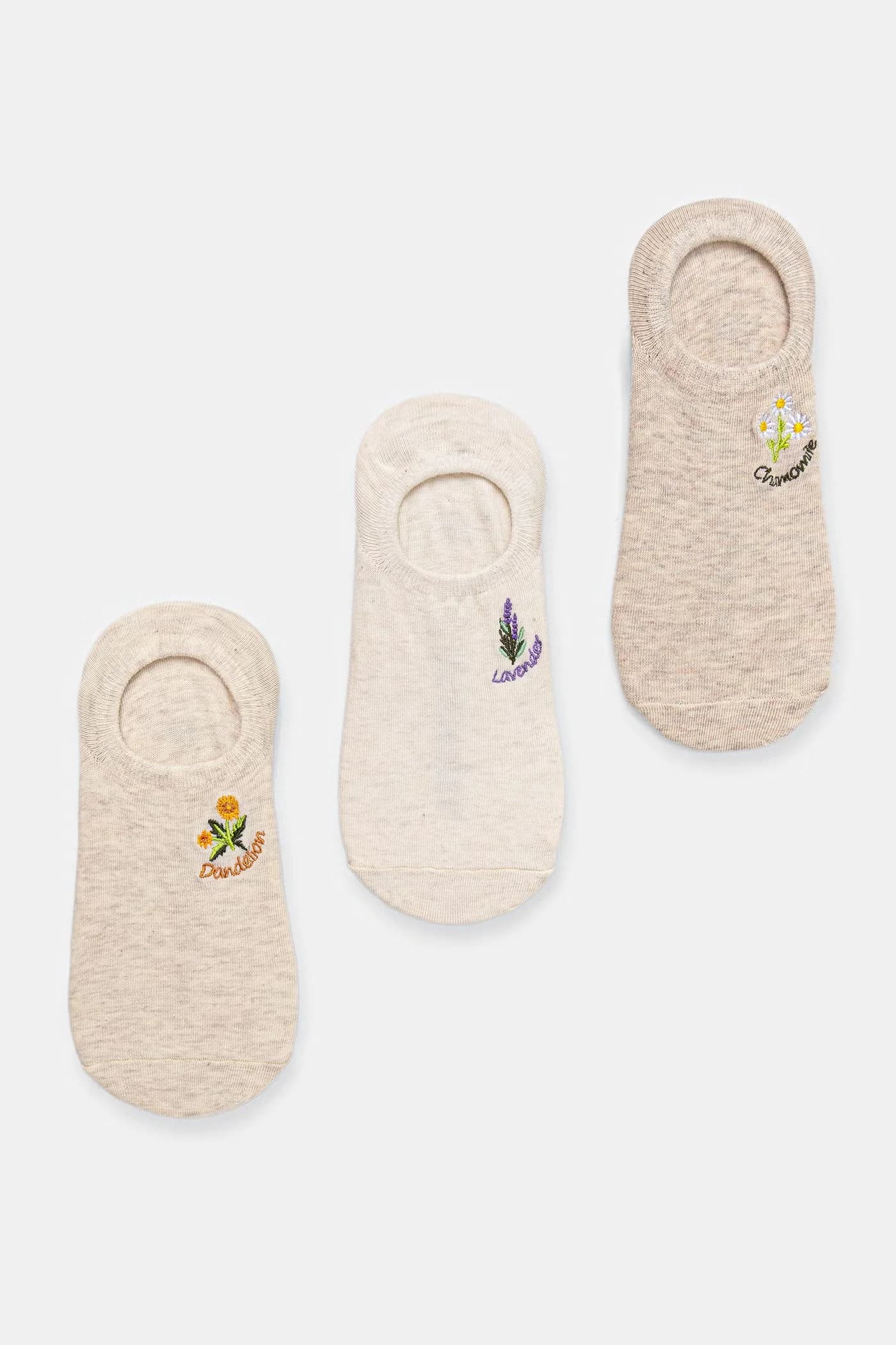 Женские носки до щиколотки, 3 пары