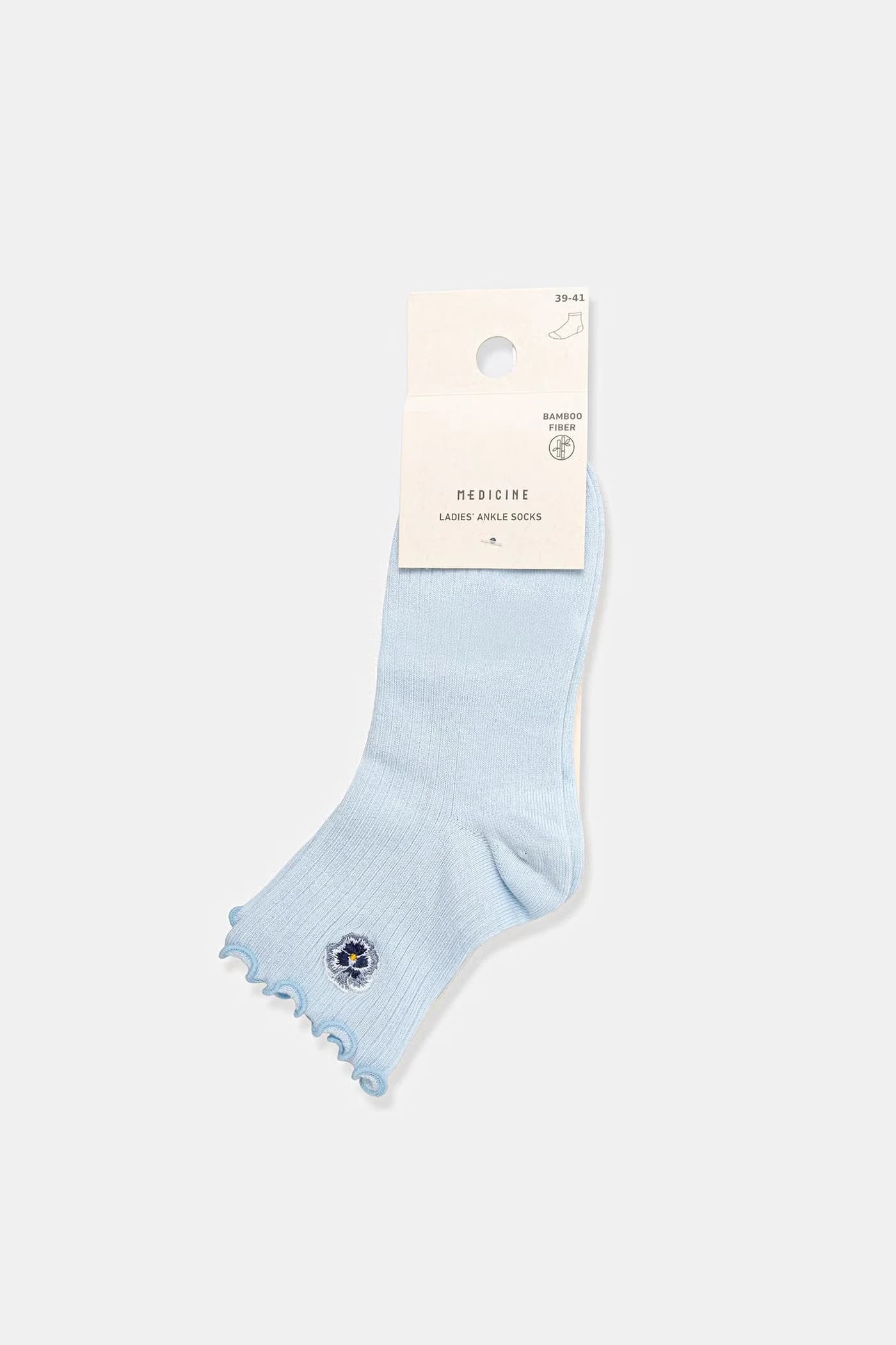 Женские носки из бамбукового волокна, 2 пары. - фото 4