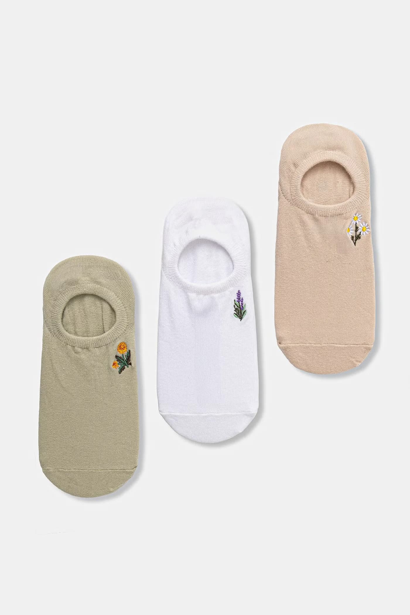 Женские носки до щиколотки, 3 пары