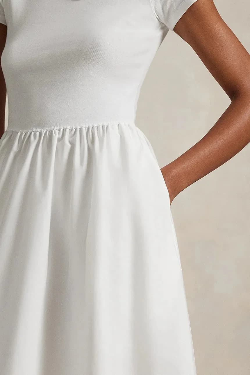 Хлопковое платье - фото 4