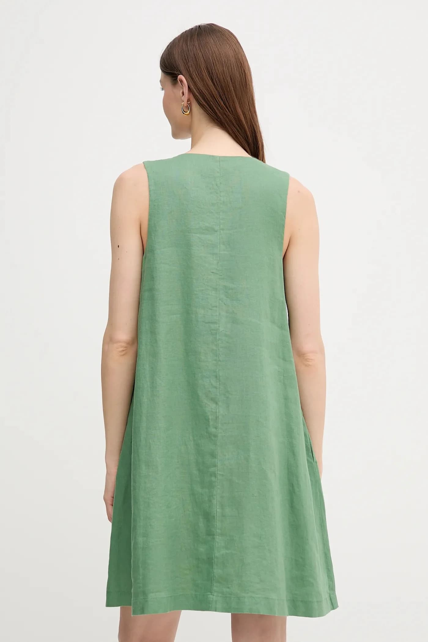 Льняное платье - фото 3