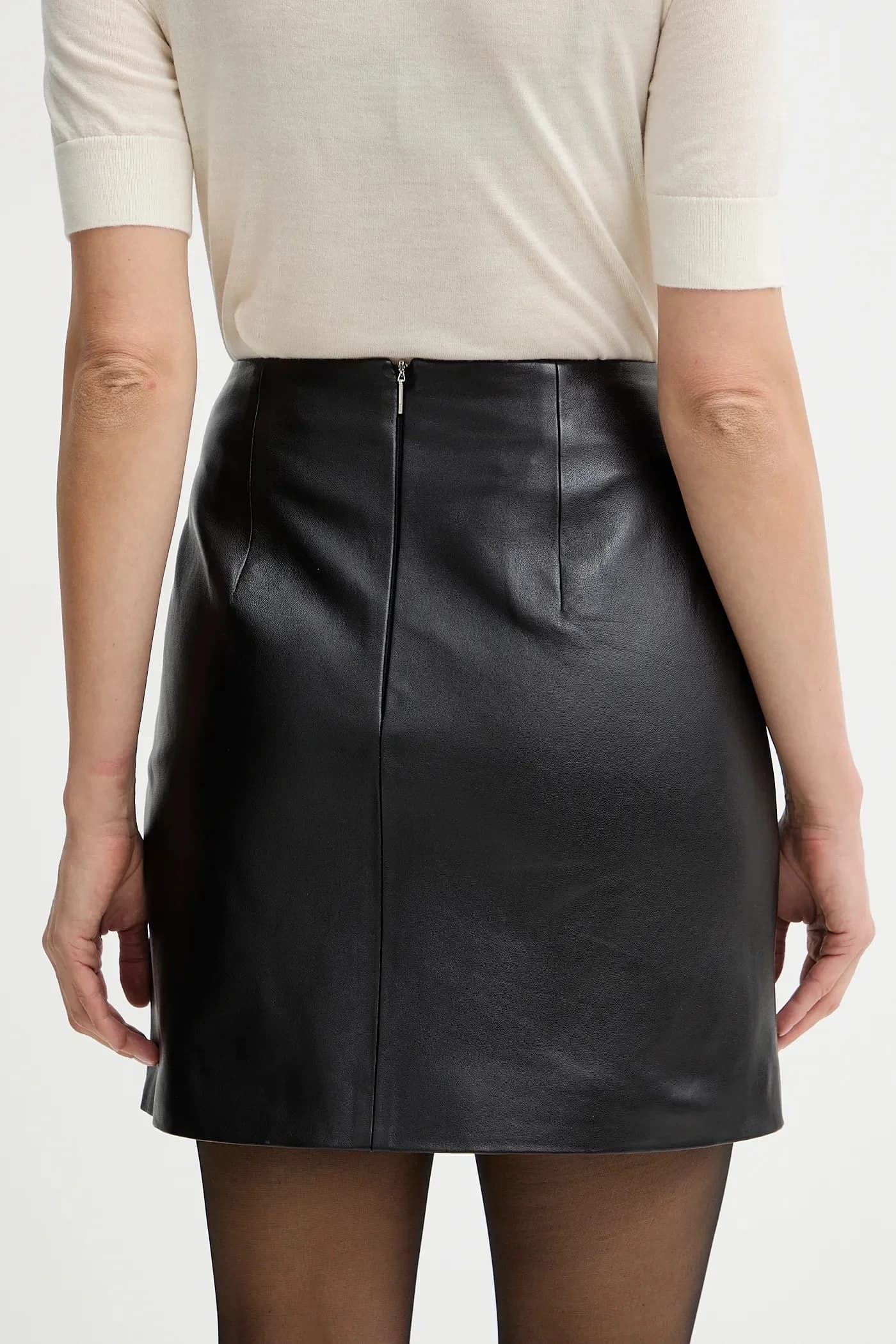 кожаная юбка Seby - фото 3