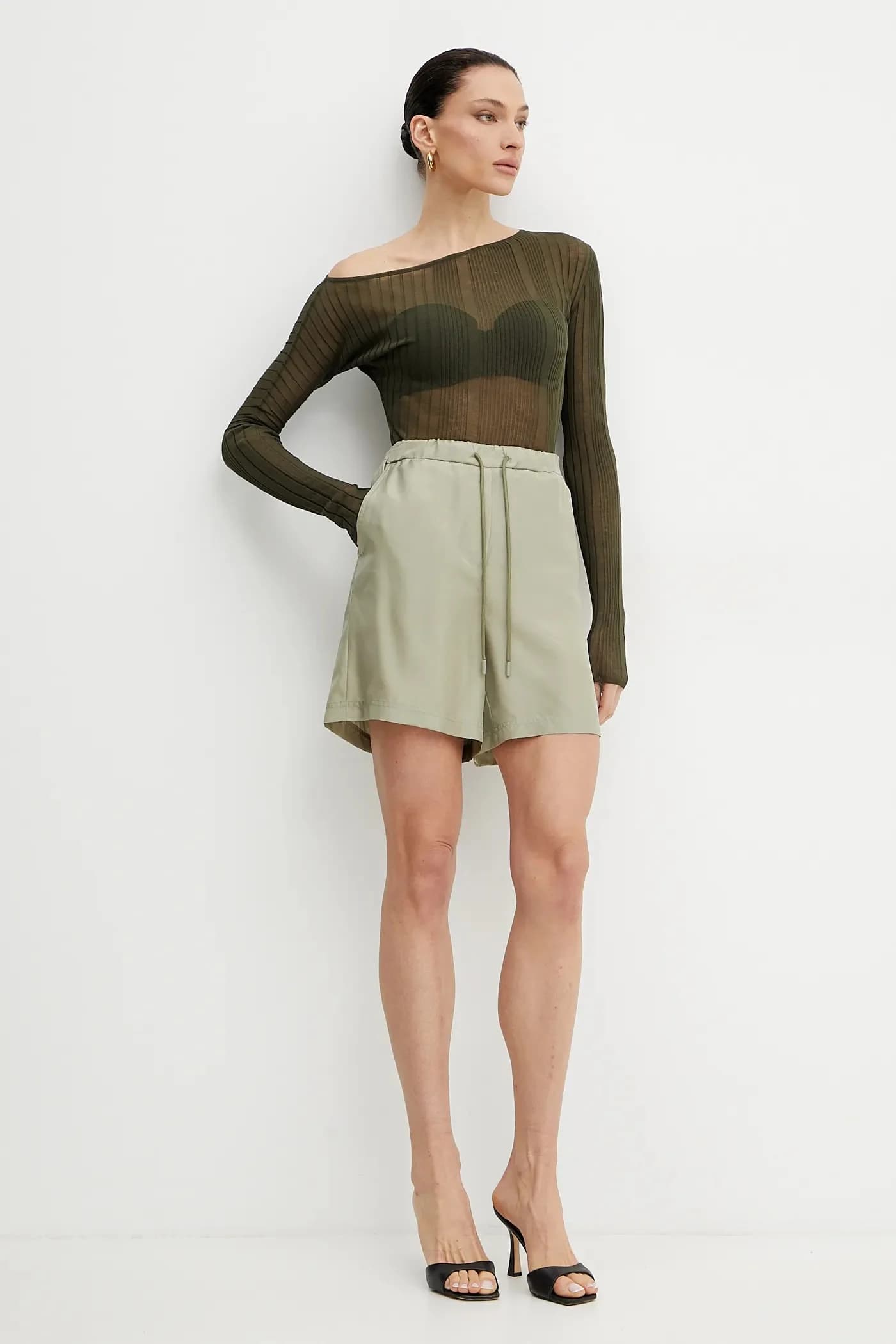 BORBONA шелковые шорты - фото 2