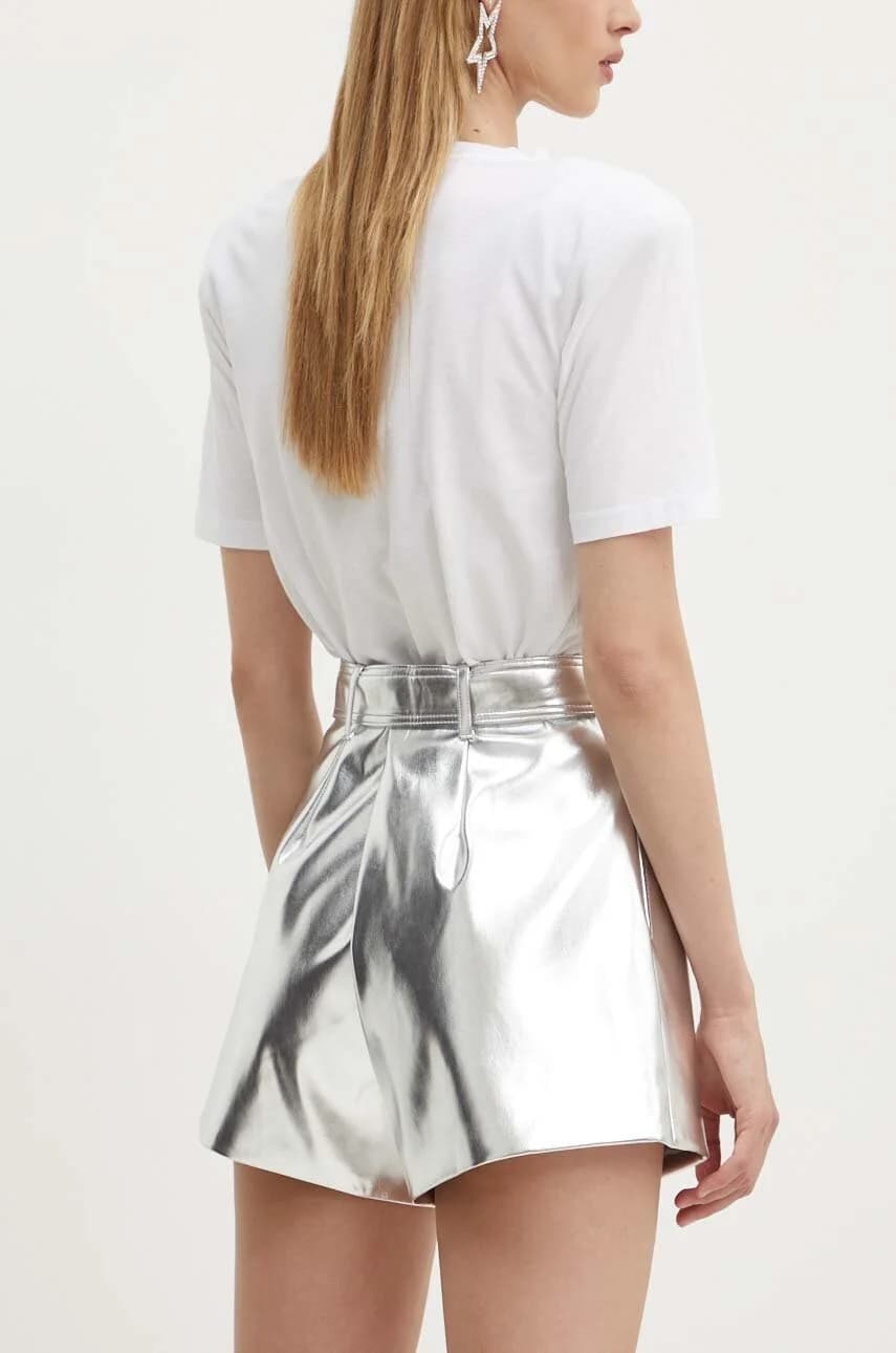 Шорты из веганской кожи - фото 3