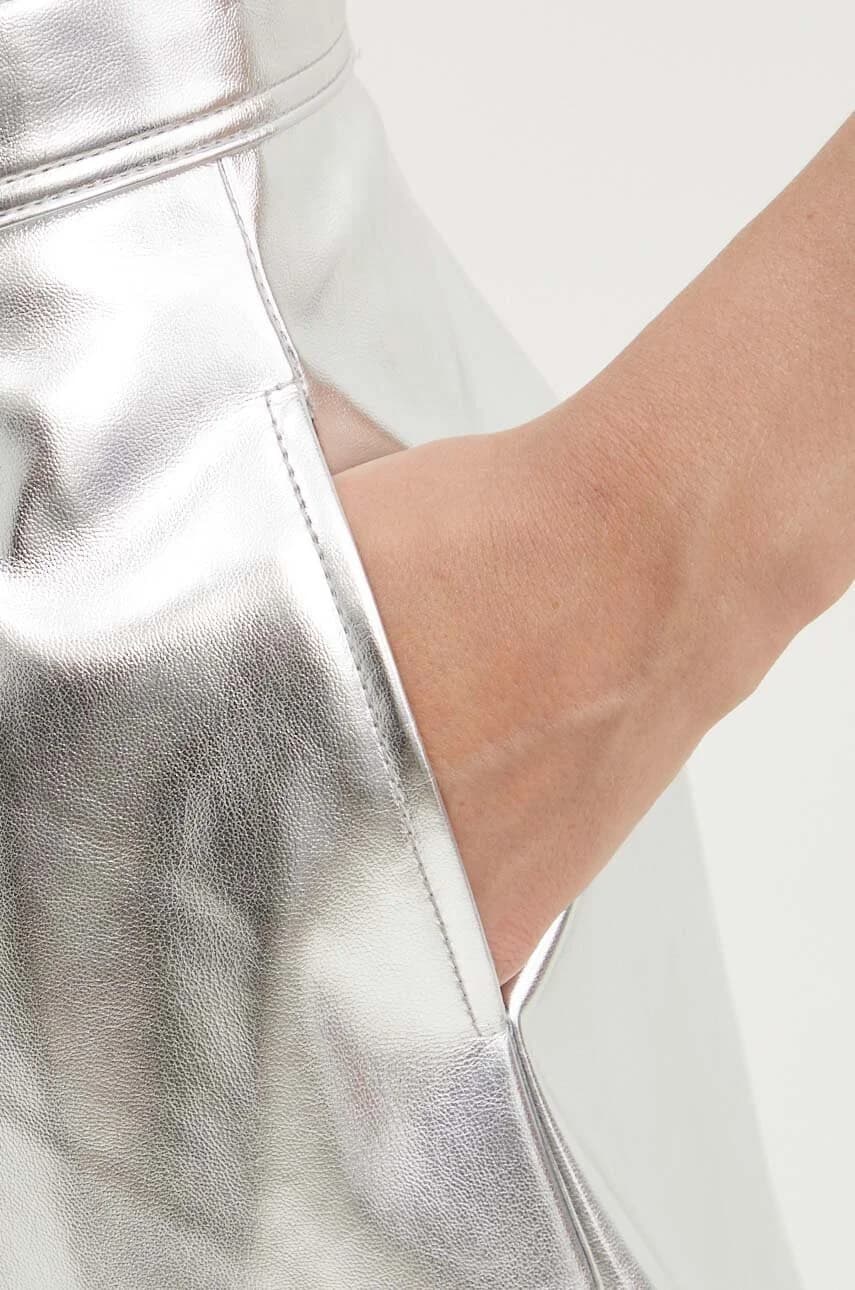 Шорты из веганской кожи - фото 4