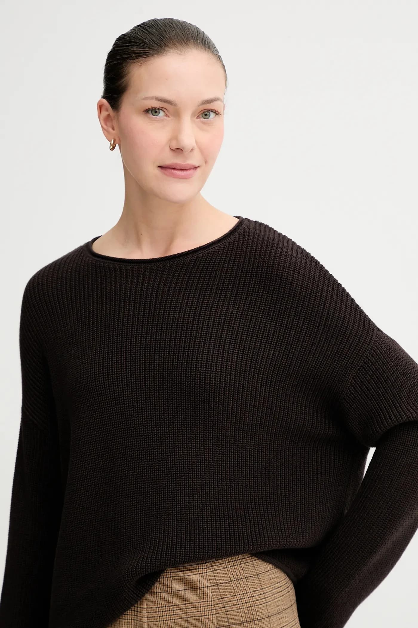 Хлопковый свитер - фото 4