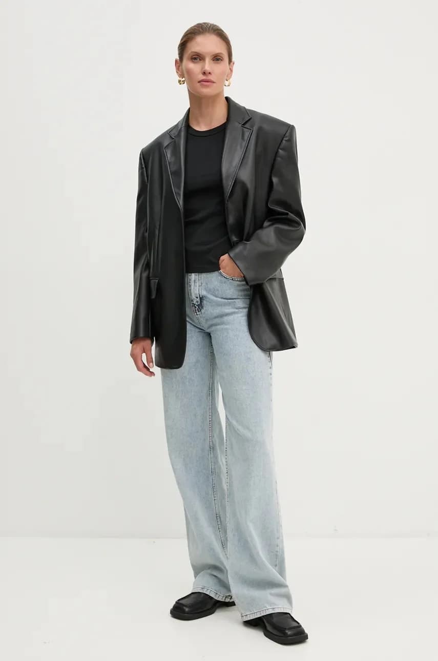 Хлопковая рубашка с длинным рукавом - фото 2