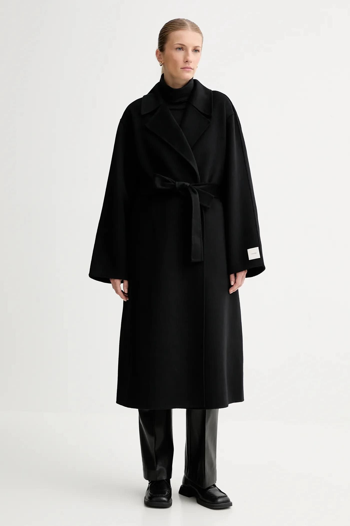 Пальто с добавлением шерсти