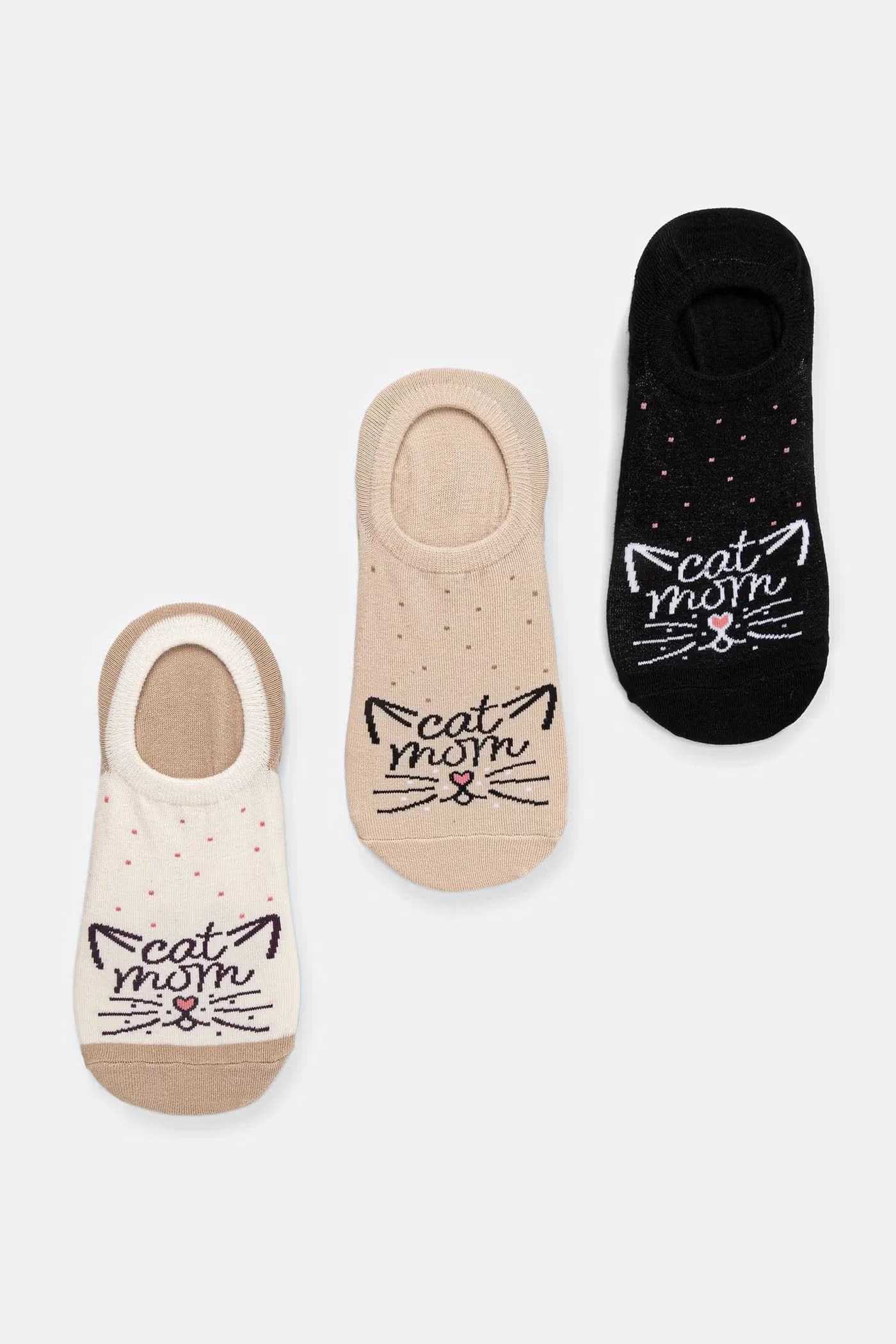 Женские носки до щиколотки, 3 пары