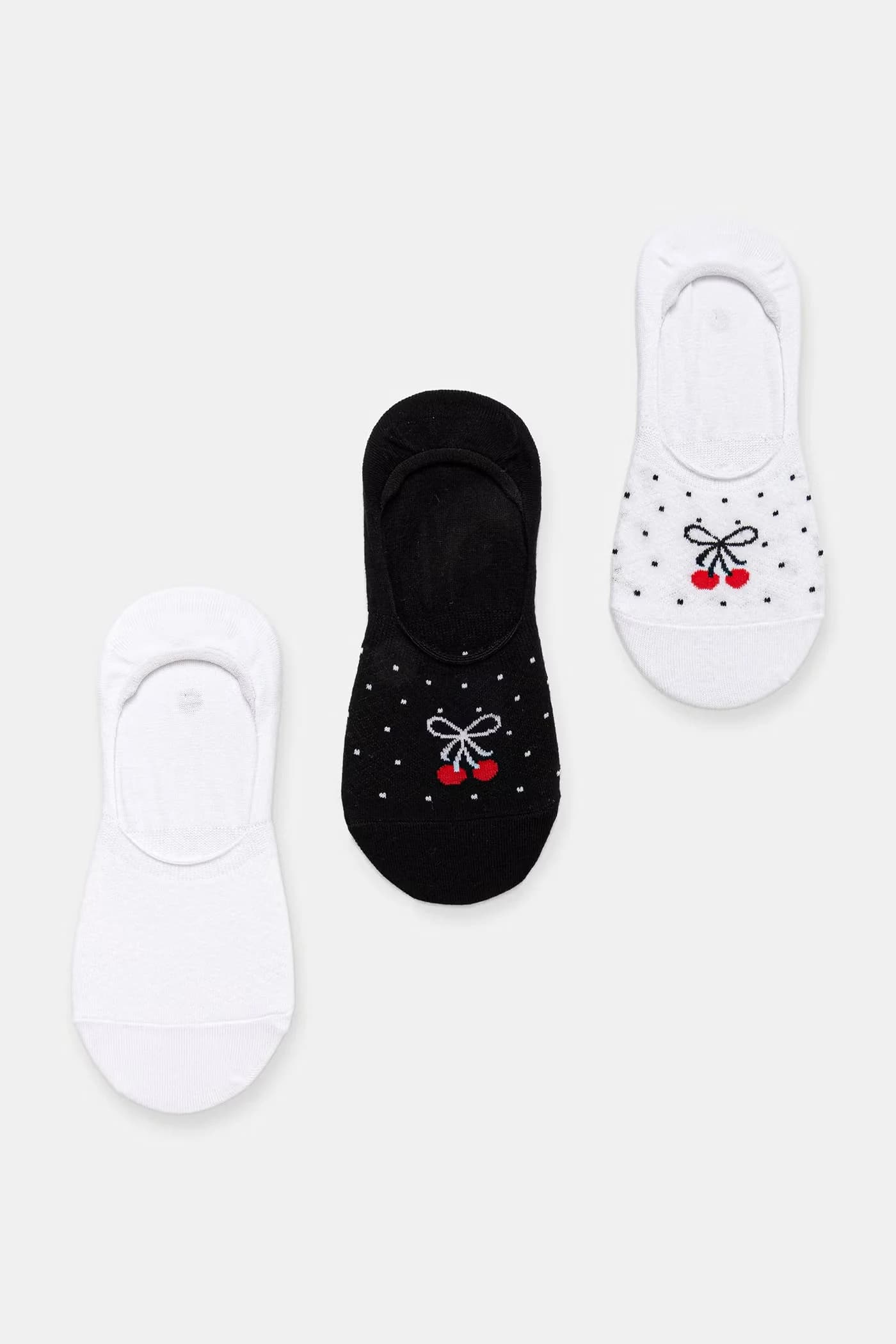 Женские носки до щиколотки, 3 пары