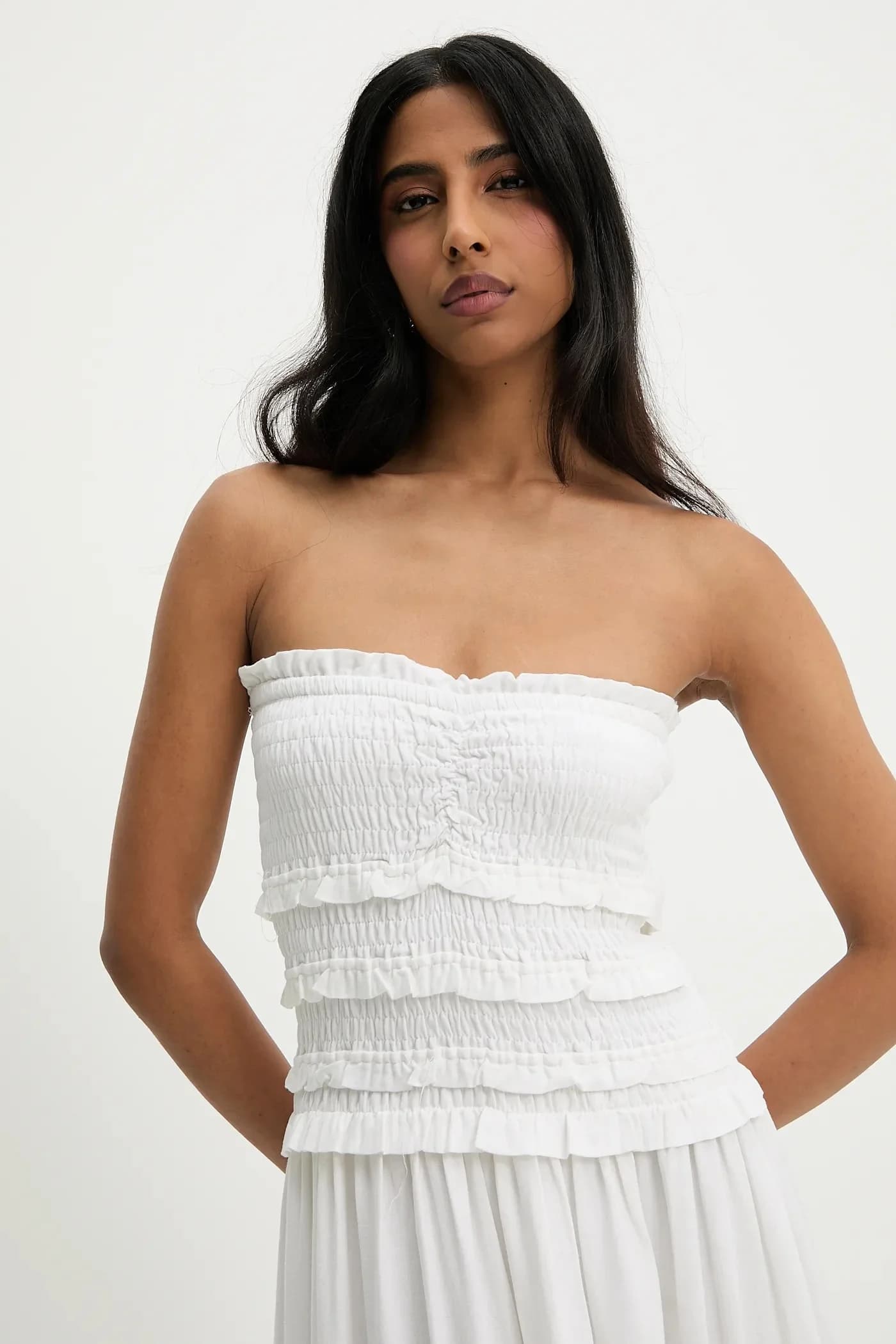 Льняное платье - фото 5