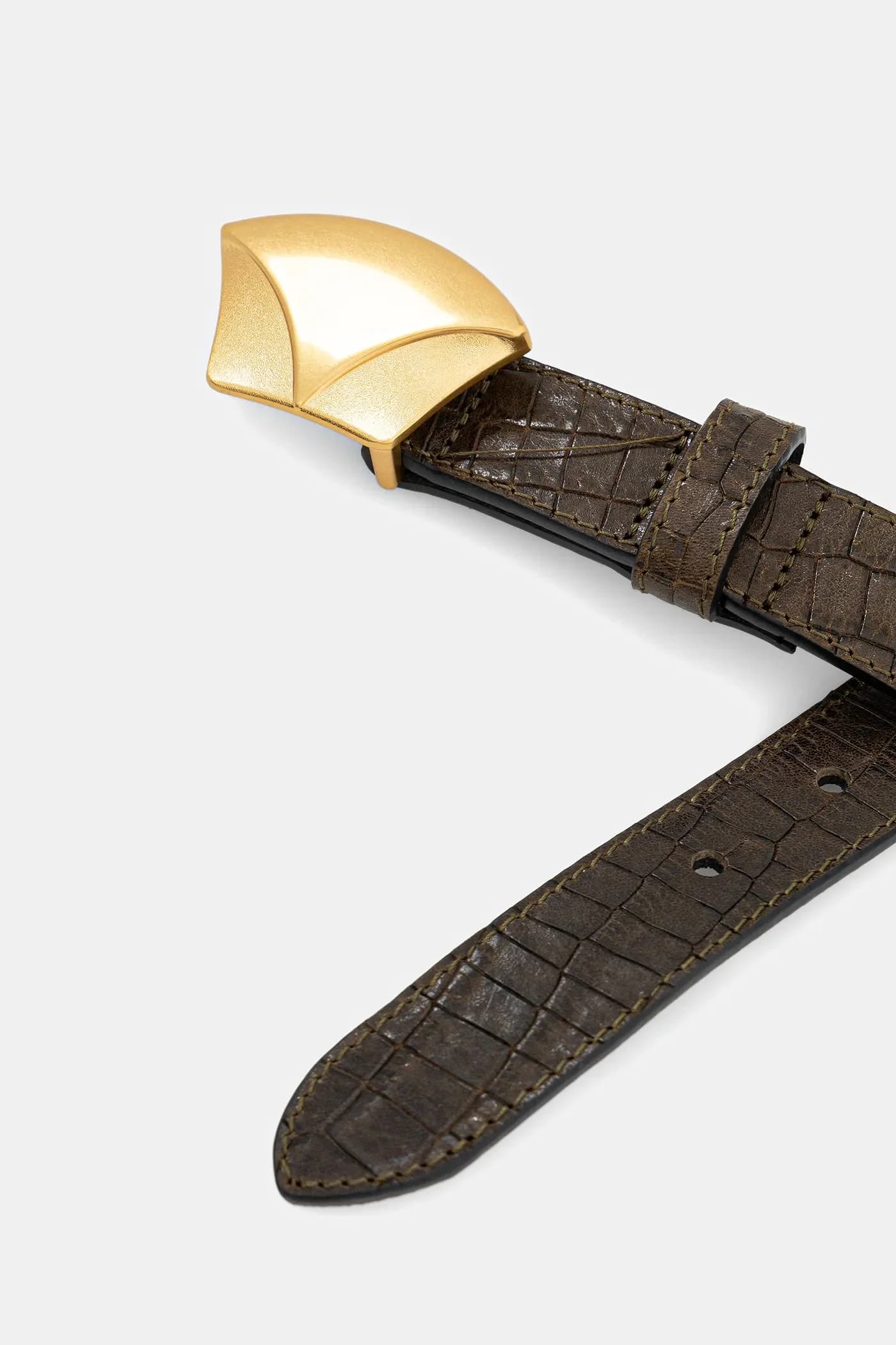 Кожаный ремень - фото 2