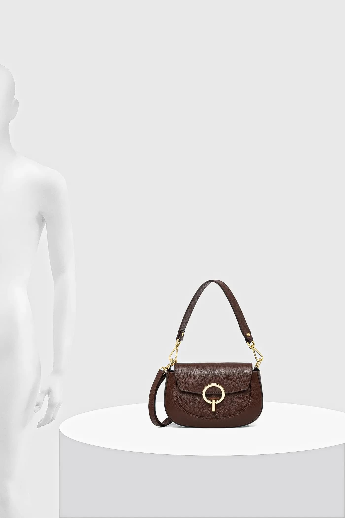 Кожаная сумочка - фото 6