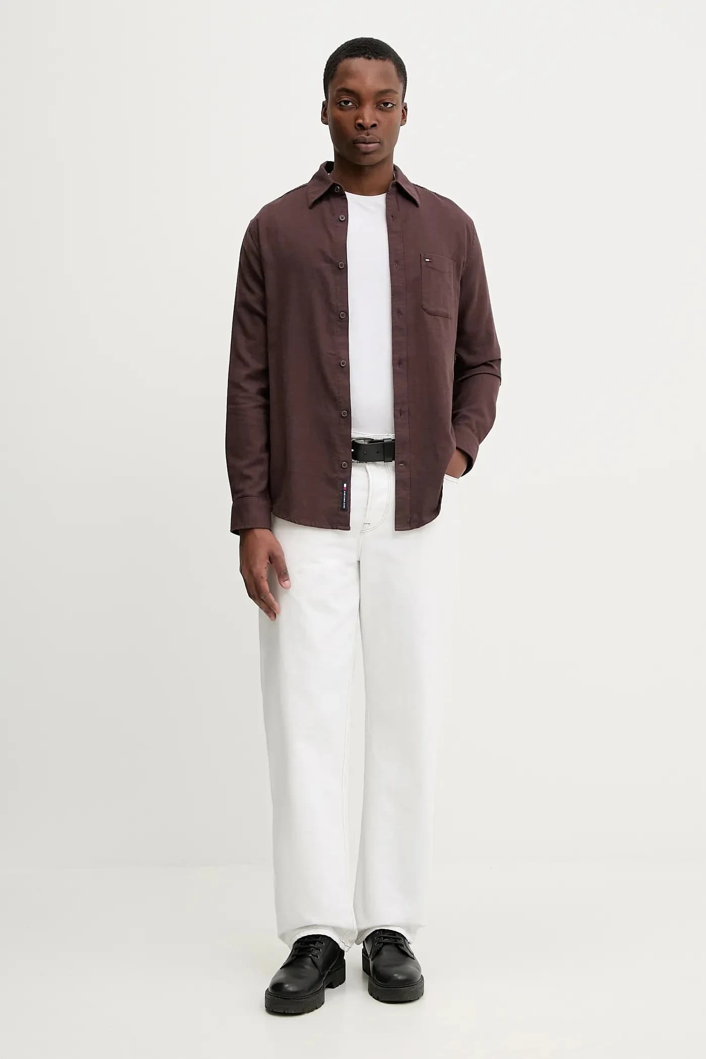 Хлопковая рубашка - фото 2