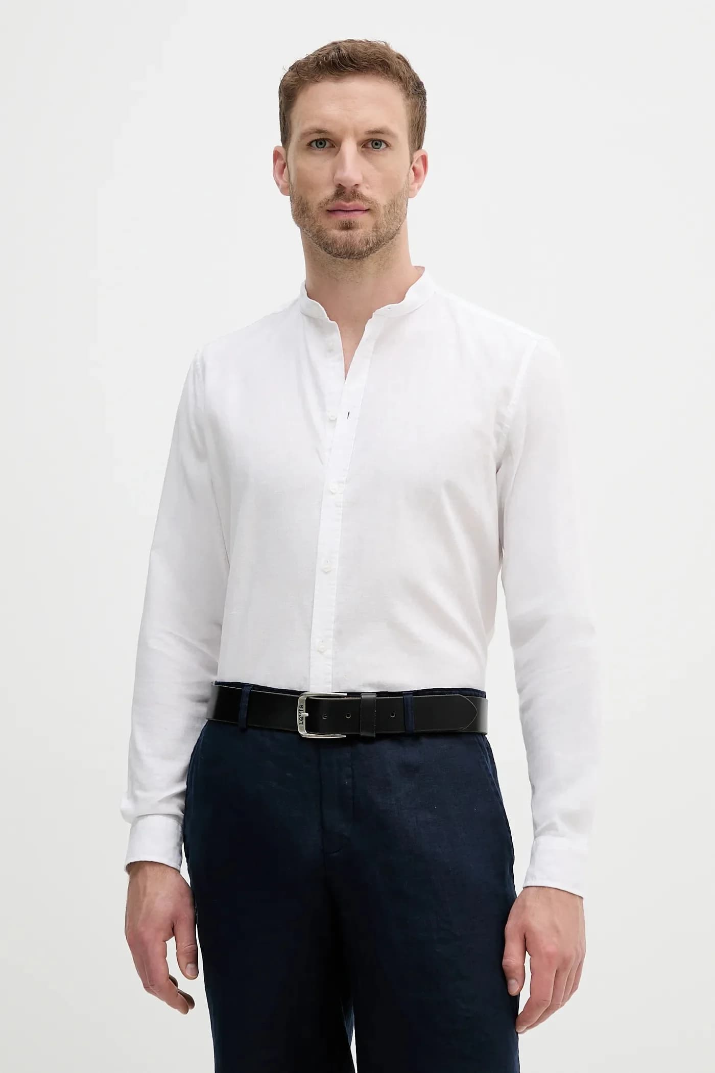 Льняная рубашка