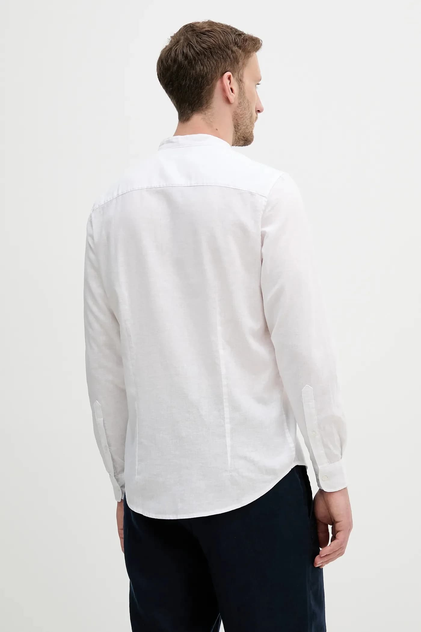 Льняная рубашка - фото 2