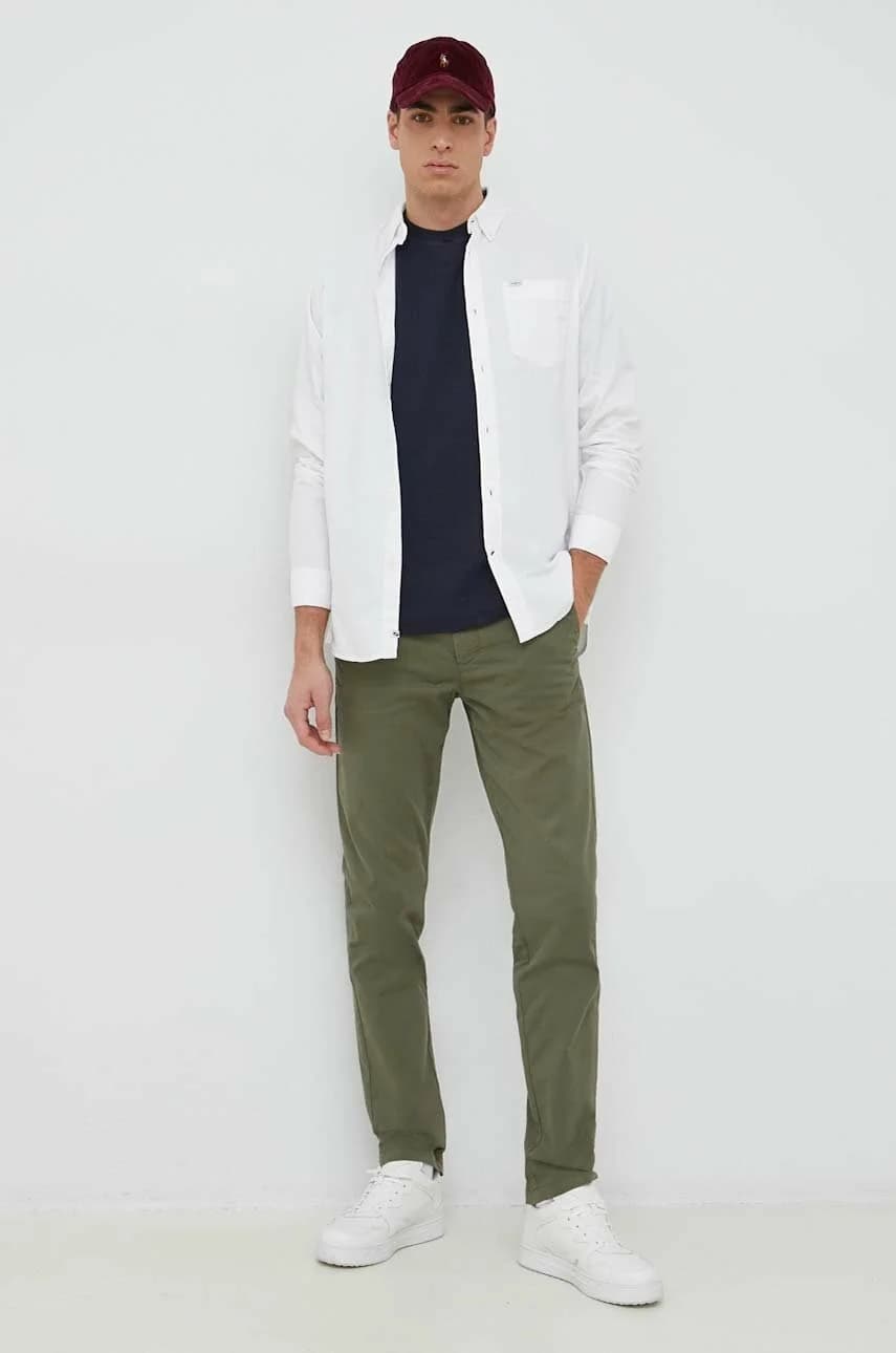 рубашка Fabio из хлопка - фото 2