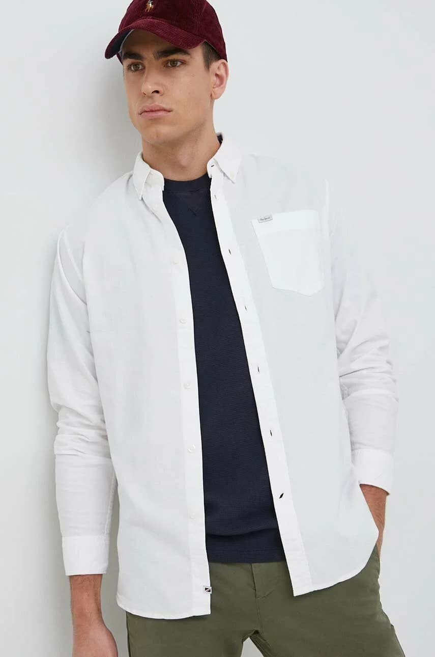 рубашка Fabio из хлопка - фото 4