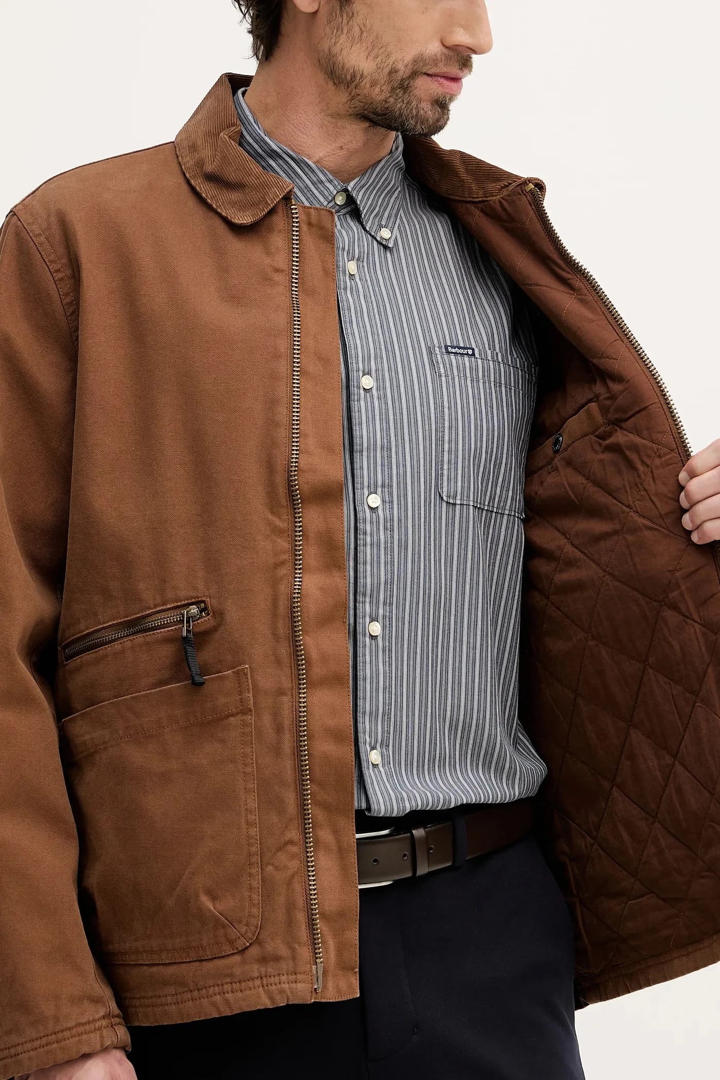 Хлопковая куртка - фото 7