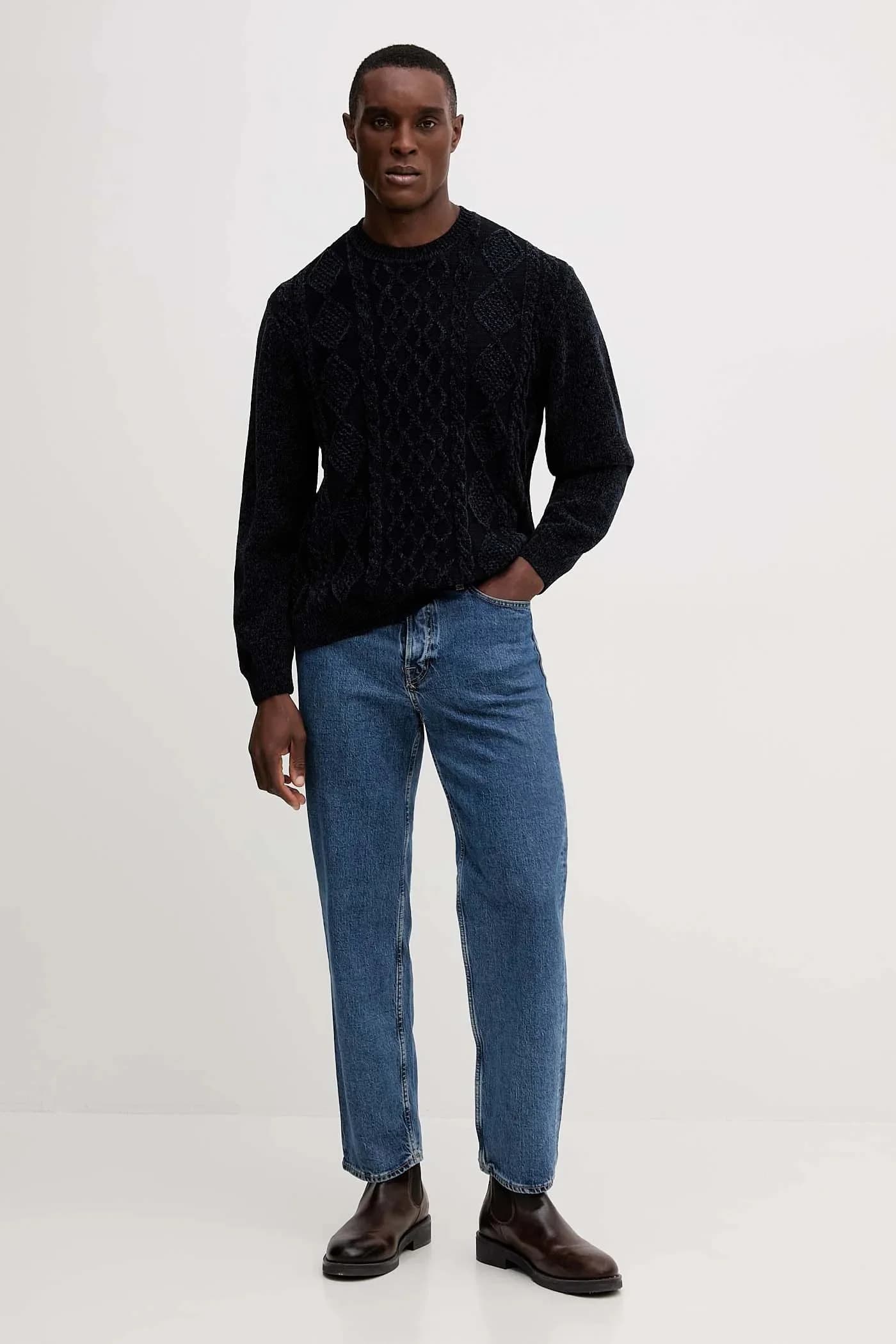 Свитер из смесовой шерсти - фото 2