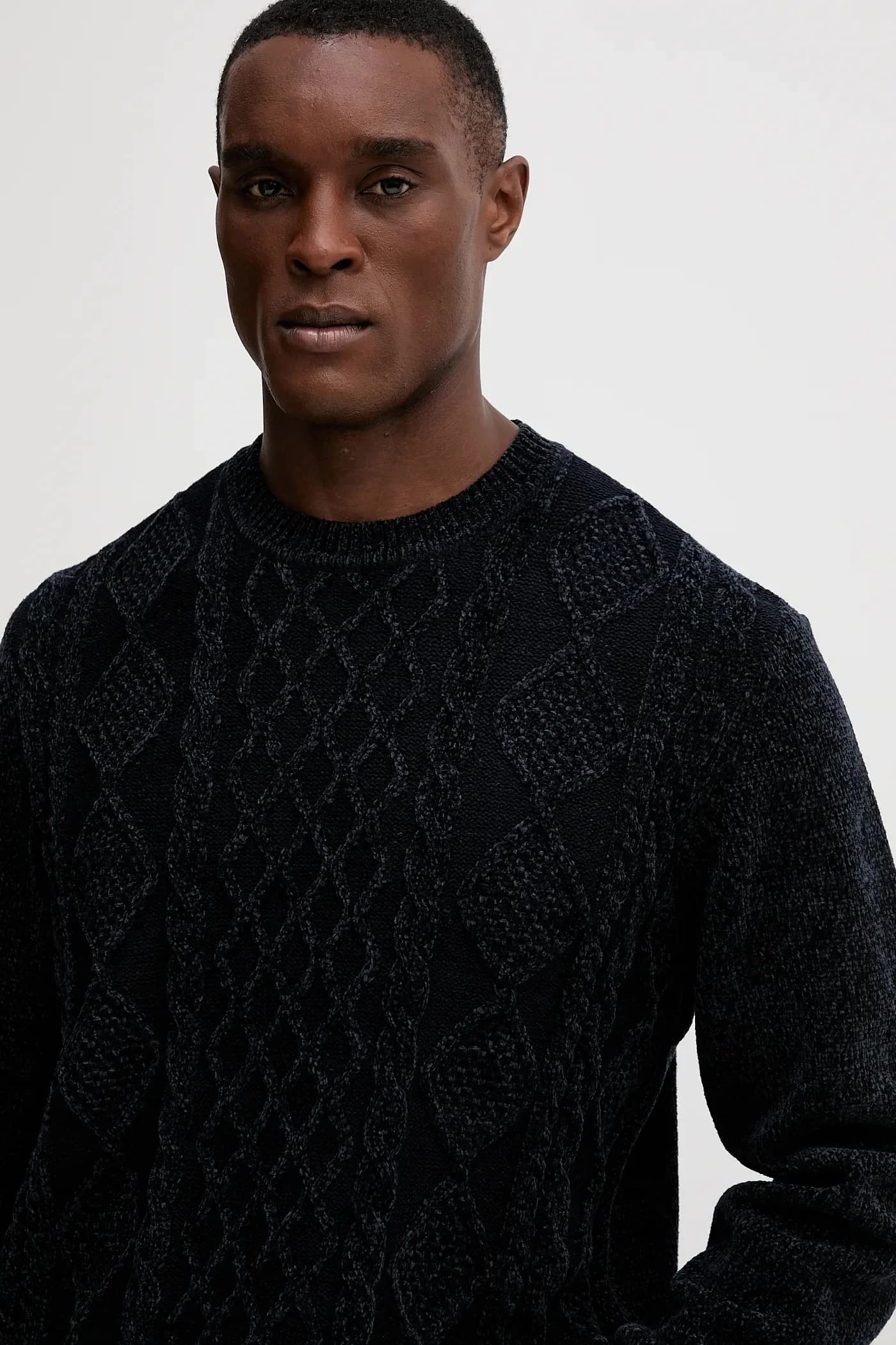 Свитер из смесовой шерсти - фото 4