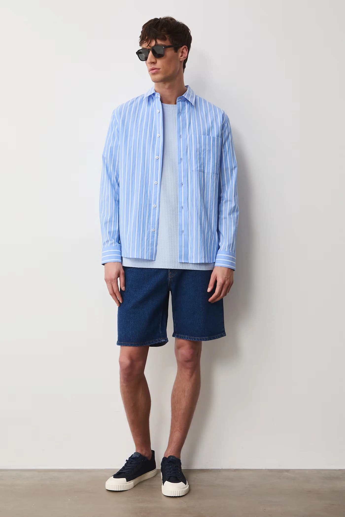 Мужские джинсовые шорты