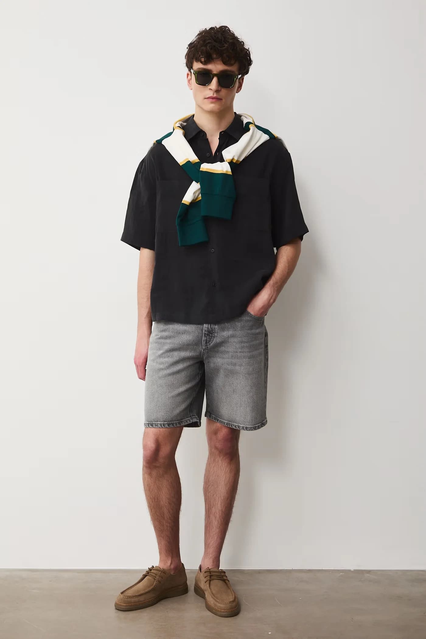 Мужские джинсовые шорты