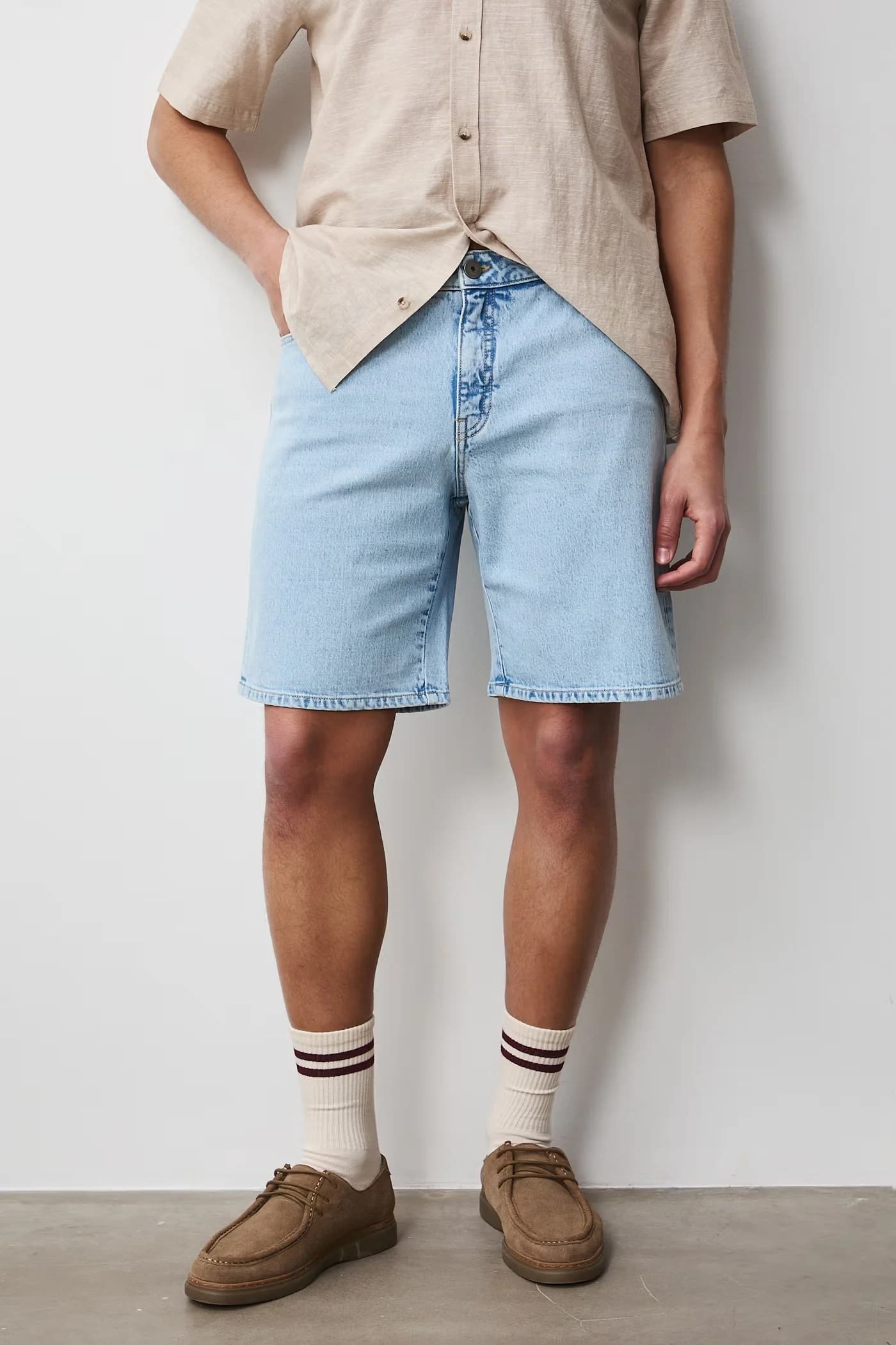 Мужские джинсовые шорты