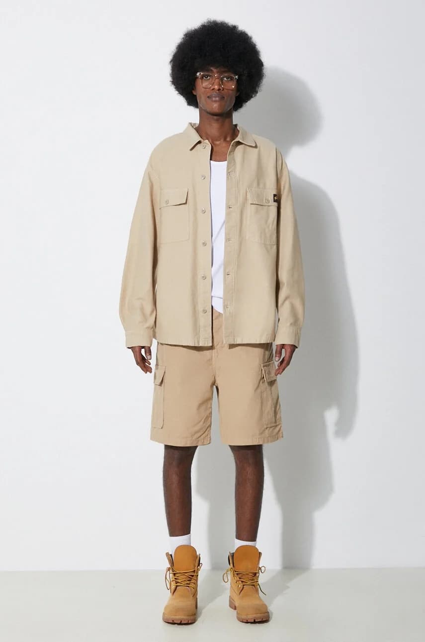 Хлопковые шорты карго - фото 2