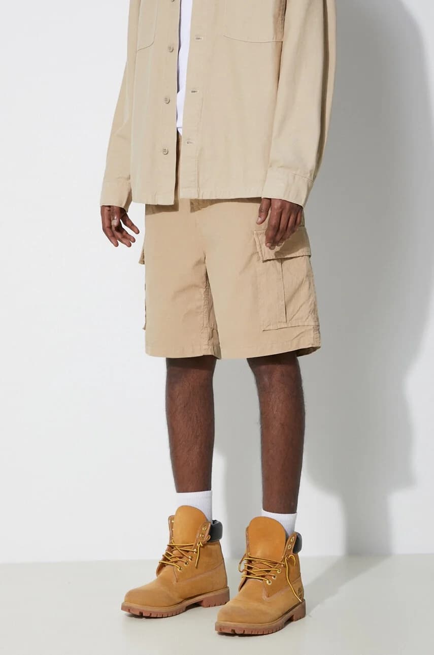Хлопковые шорты карго - фото 4