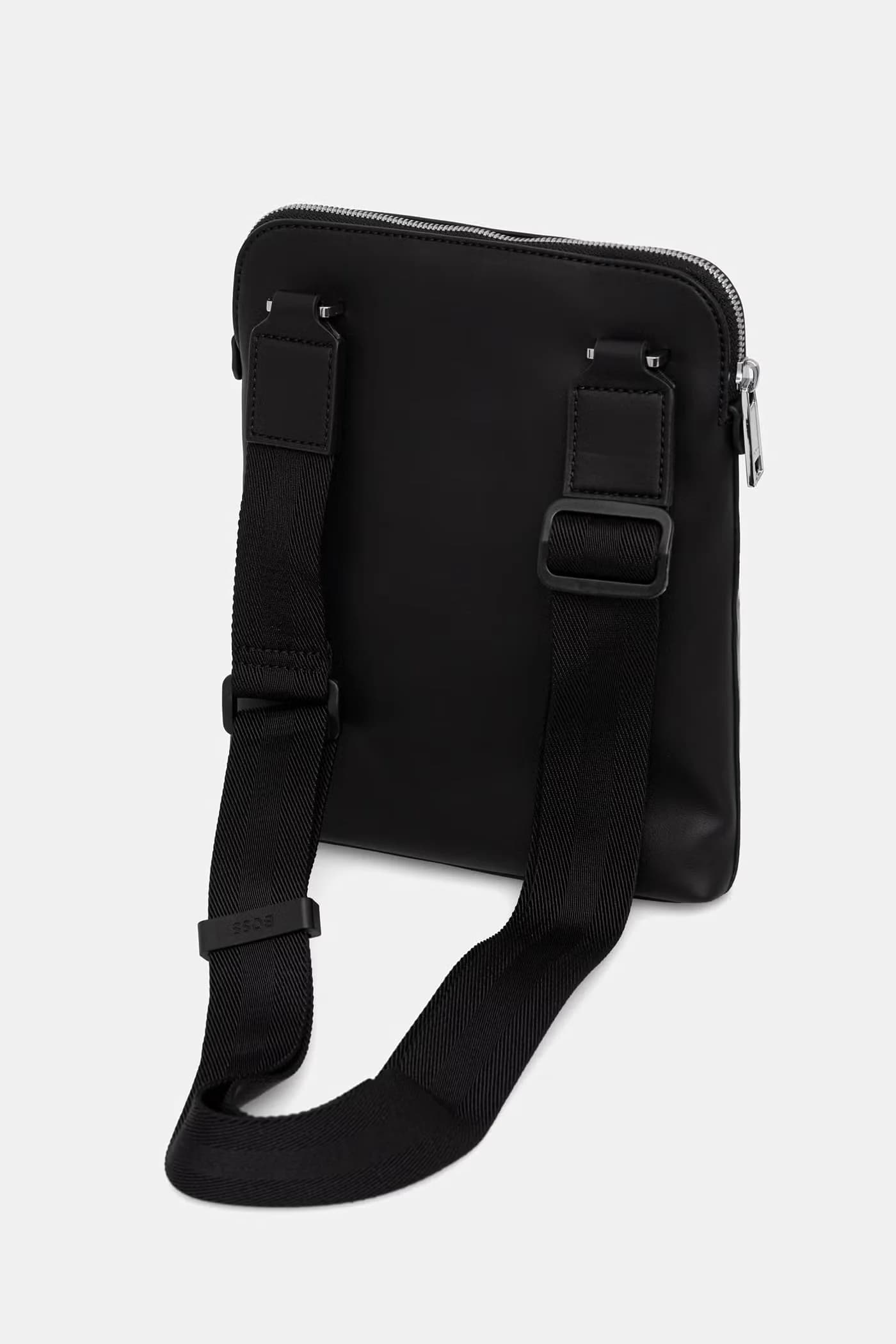 Мужская сумка через плечо из искусственной кожи. - фото 3