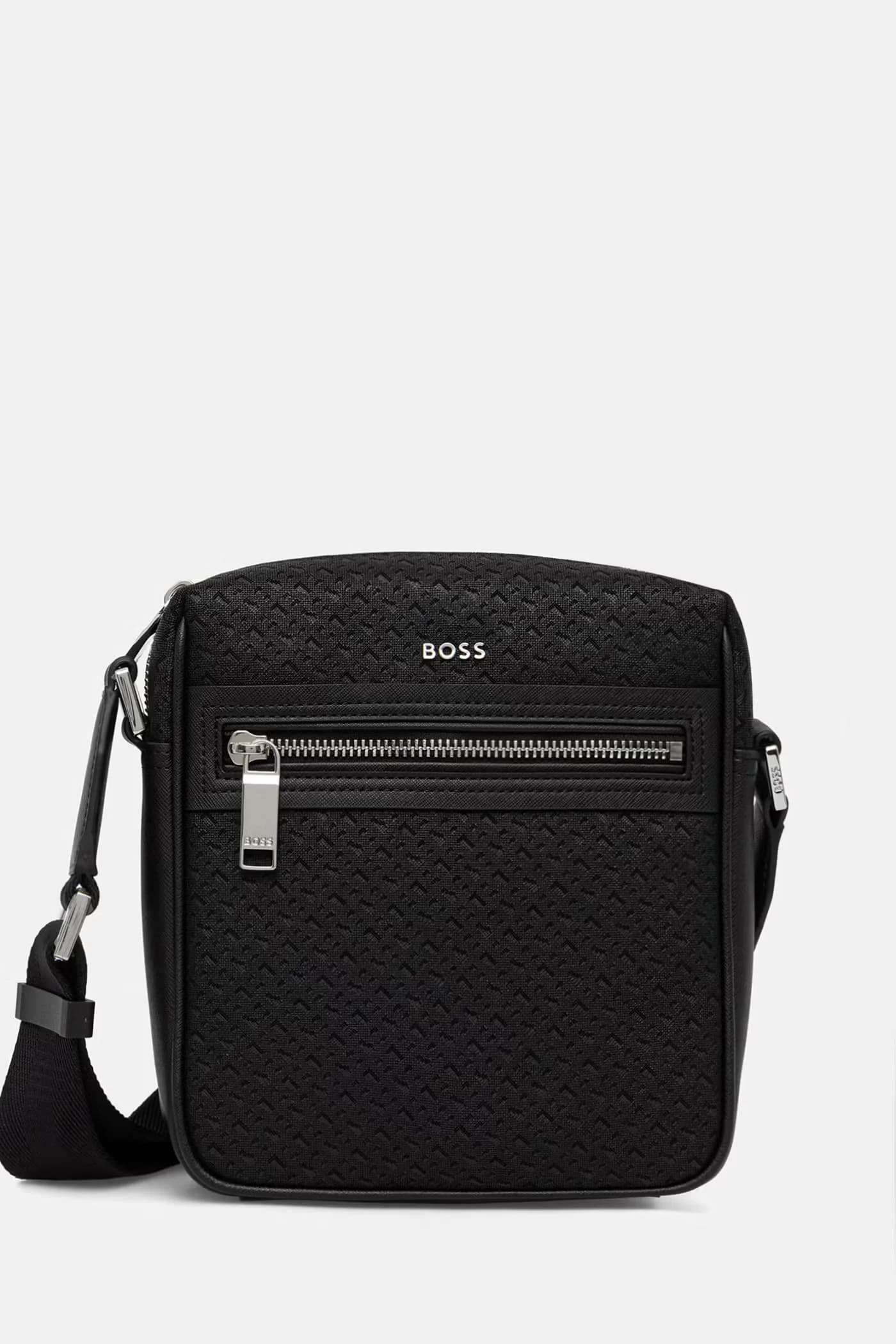 Мужская сумка через плечо из искусственной кожи.