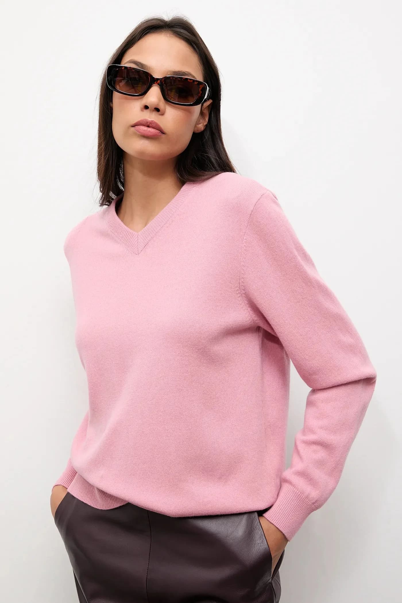 Свитер из мериносовой шерсти