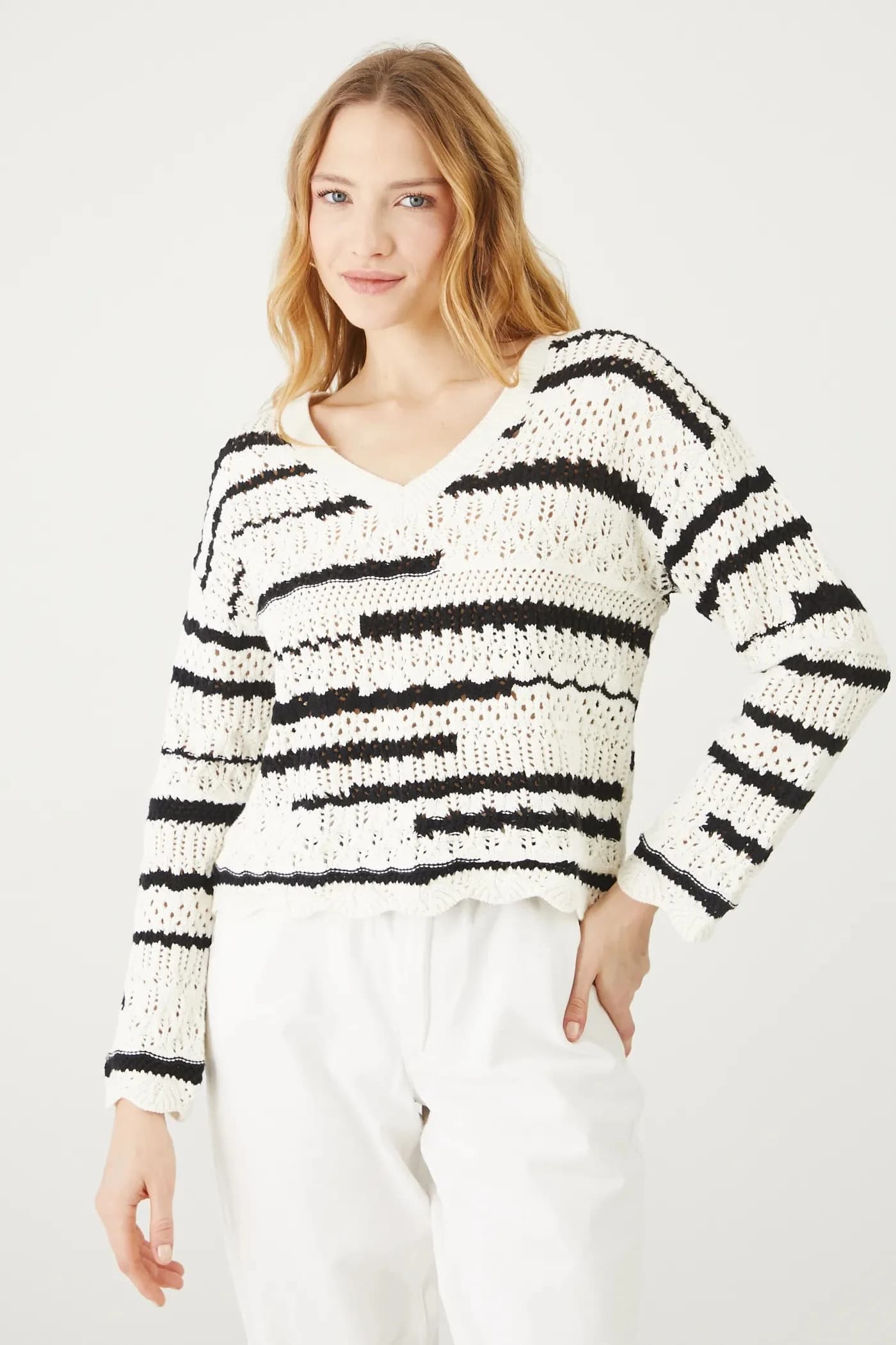 Хлопковый свитер