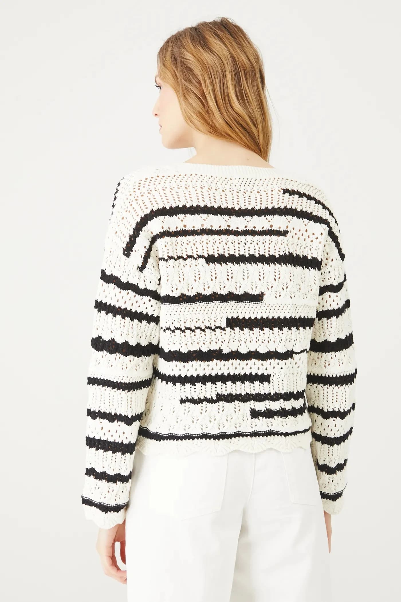 Хлопковый свитер - фото 3