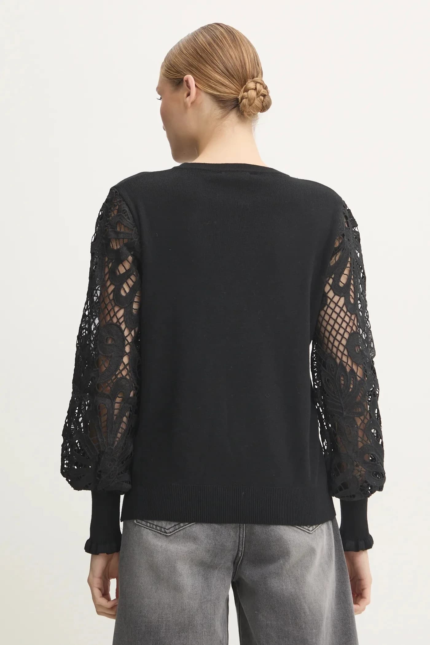 Свитер из смесовой шерсти - фото 3