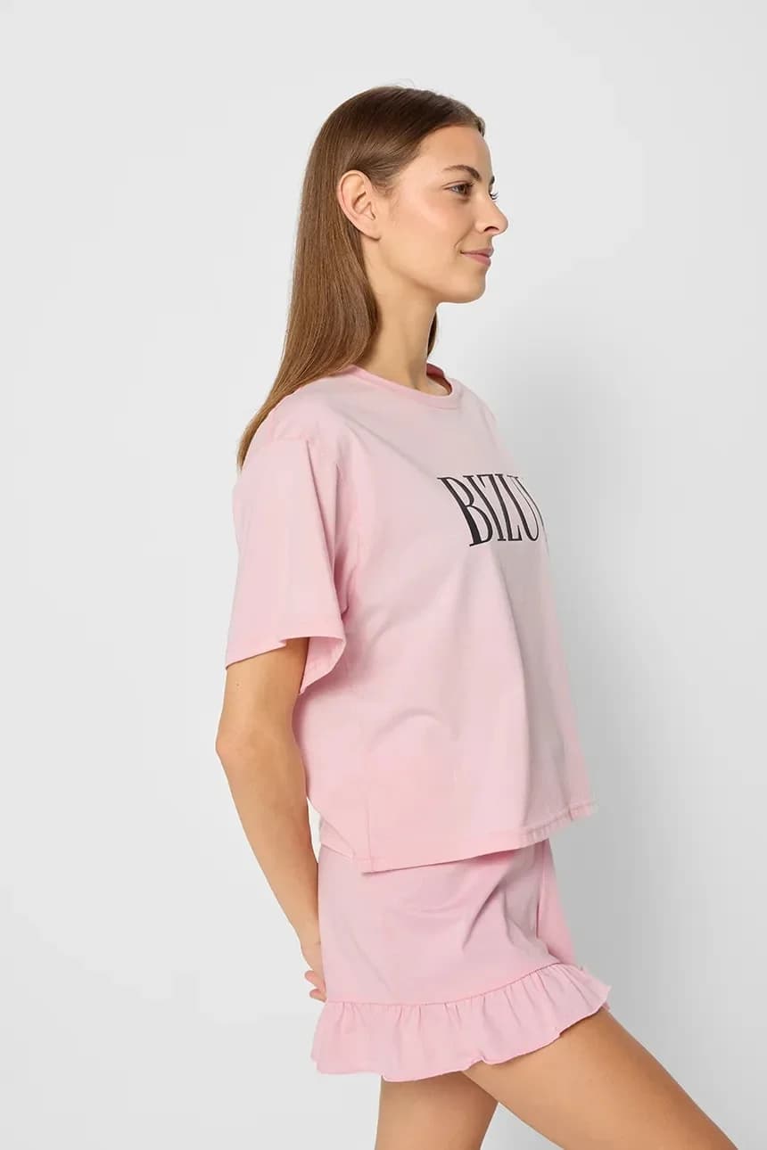 Хлопковая пижамная футболка ALEX - фото 2