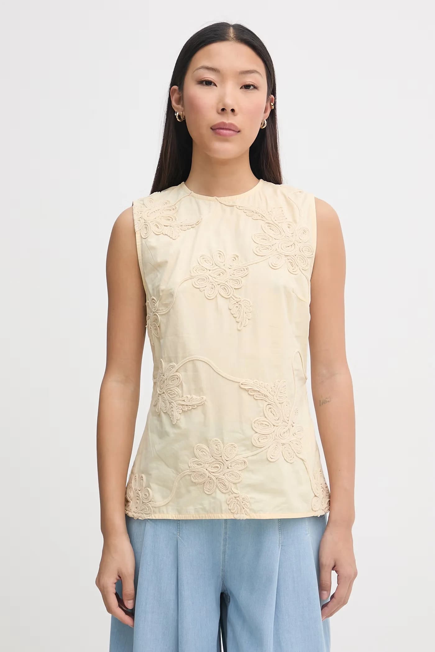 Детская хлопковая блузка