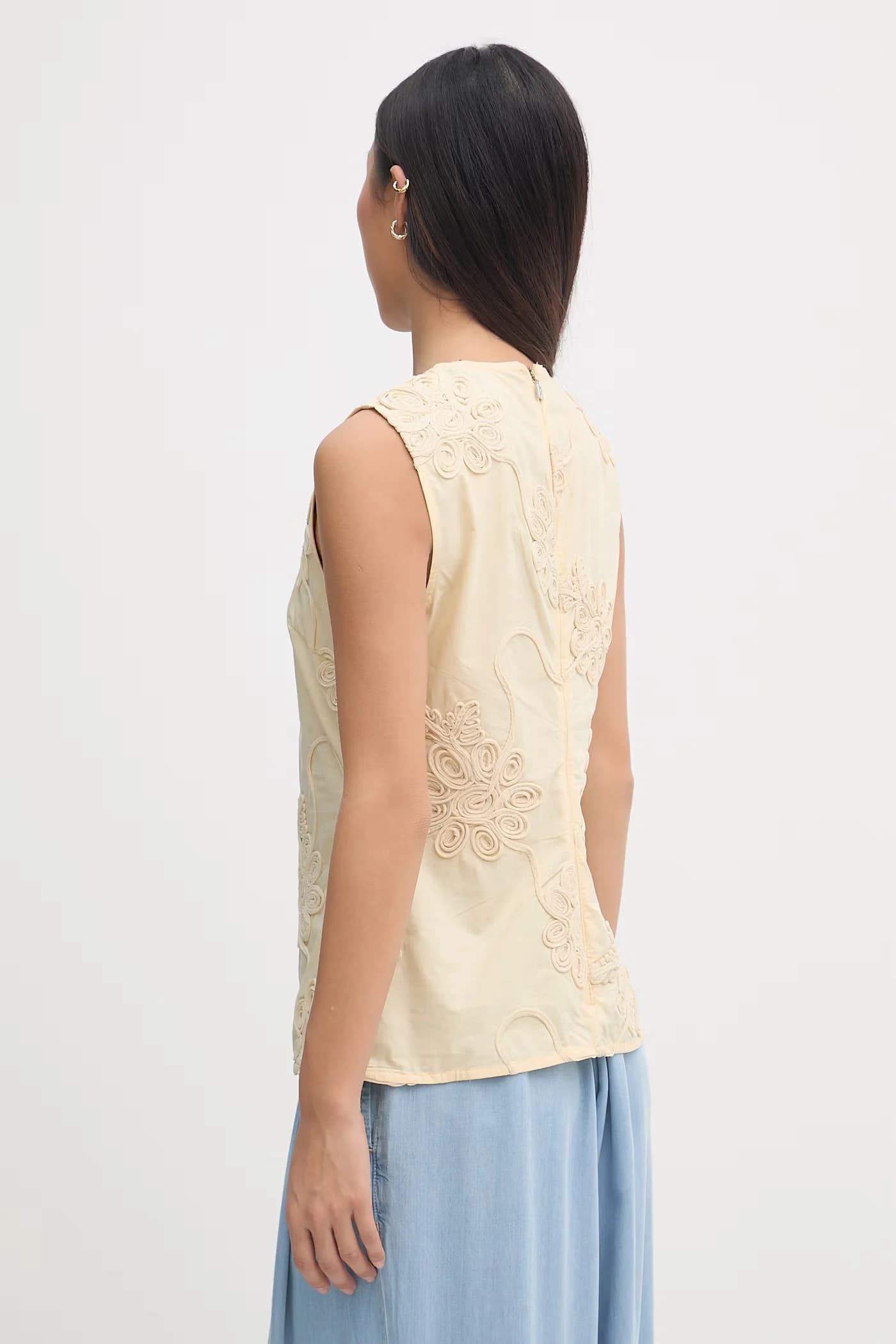 Детская хлопковая блузка - фото 3