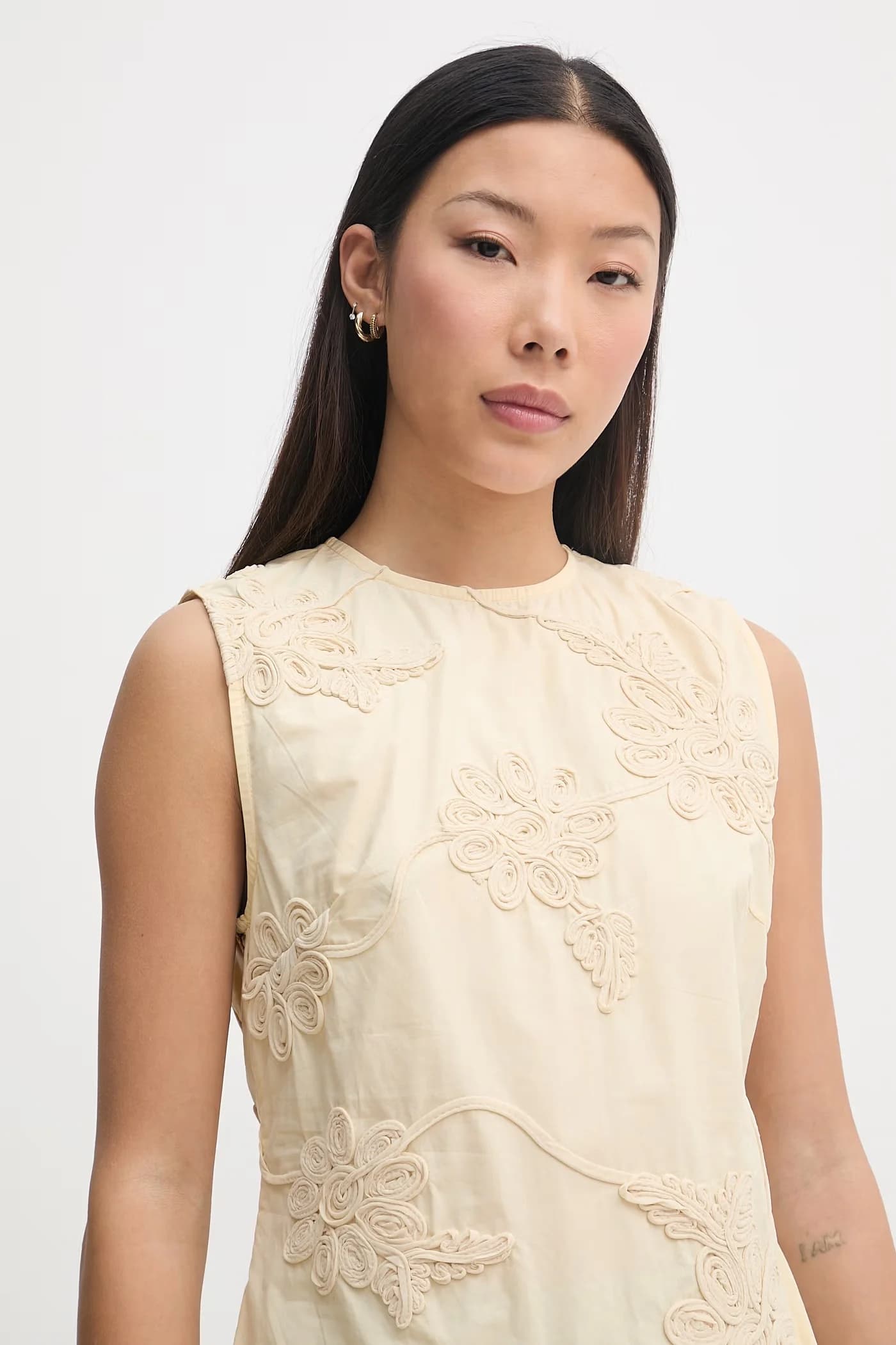 Детская хлопковая блузка - фото 4