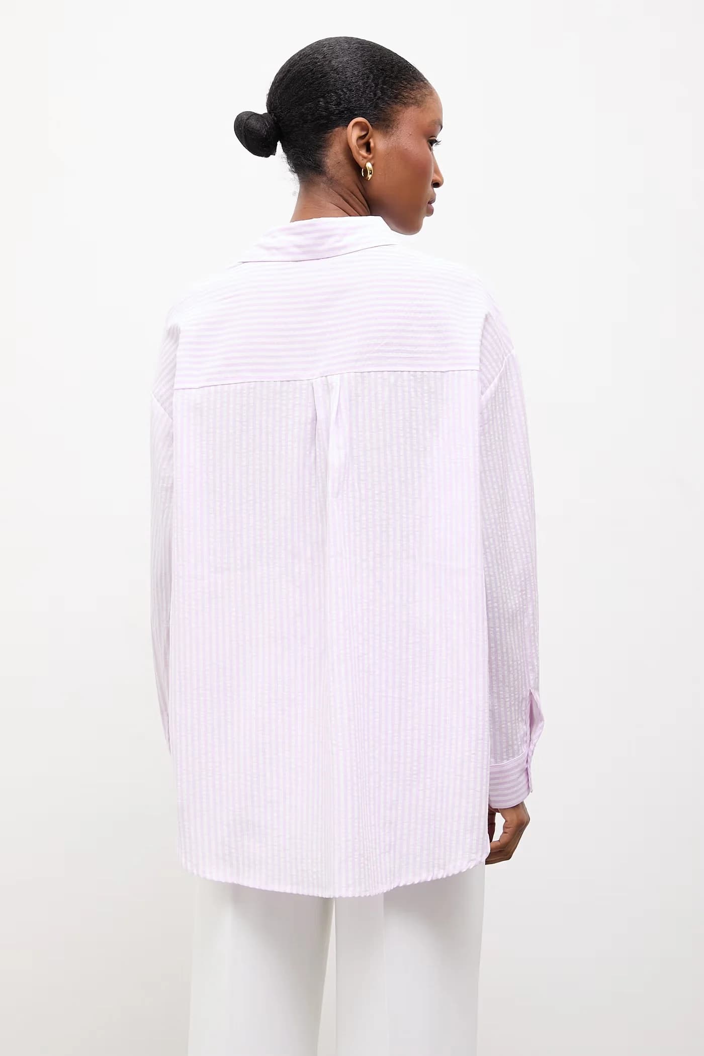 Рубашка с льном - фото 3