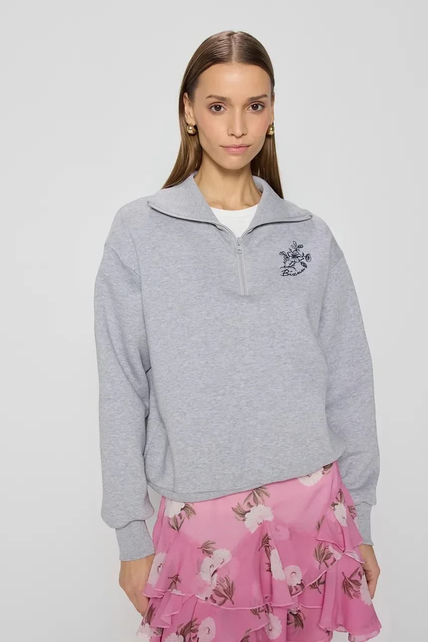 толстовка TANSY из хлопка - фото 2