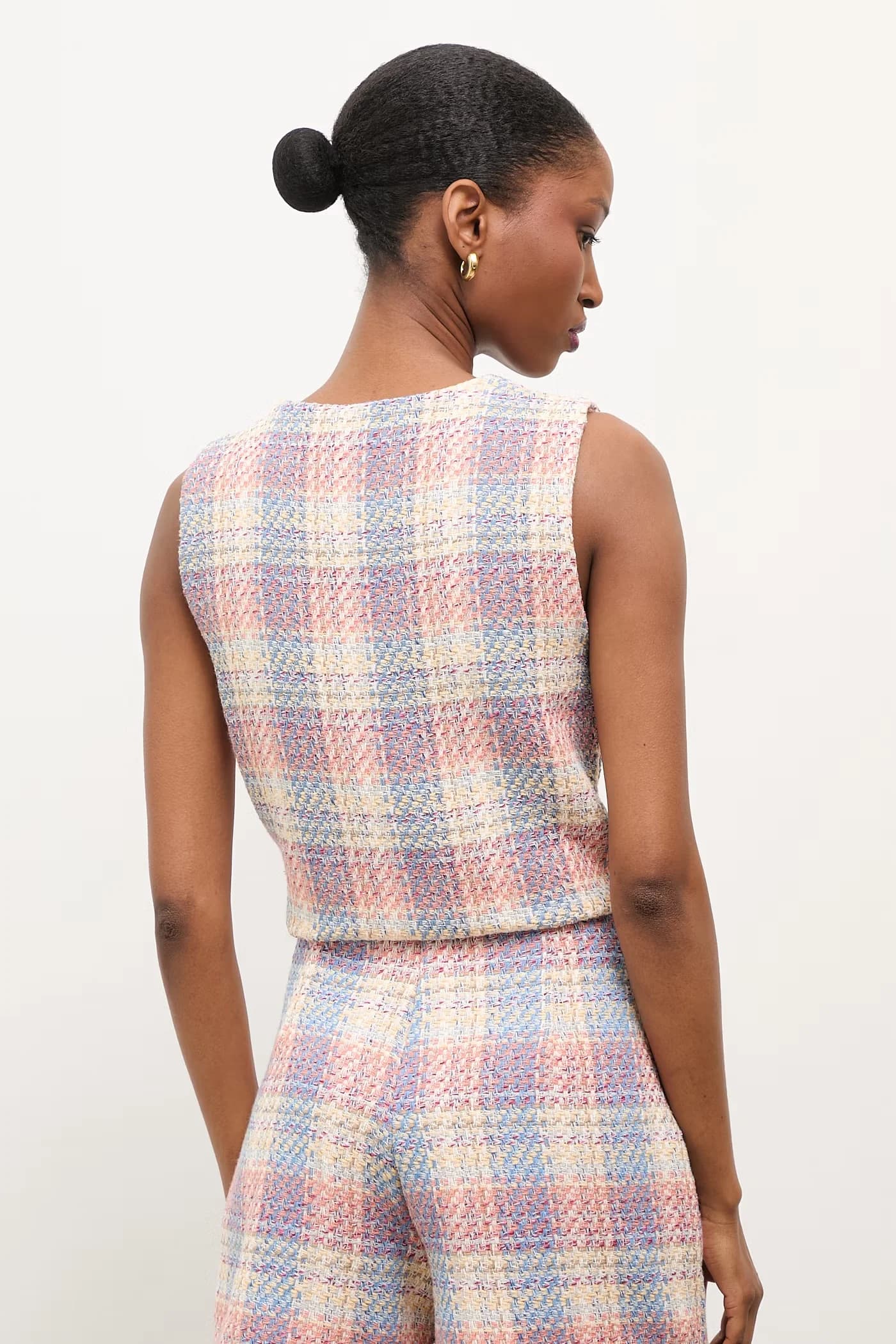 Женский однобортный жилет - фото 3