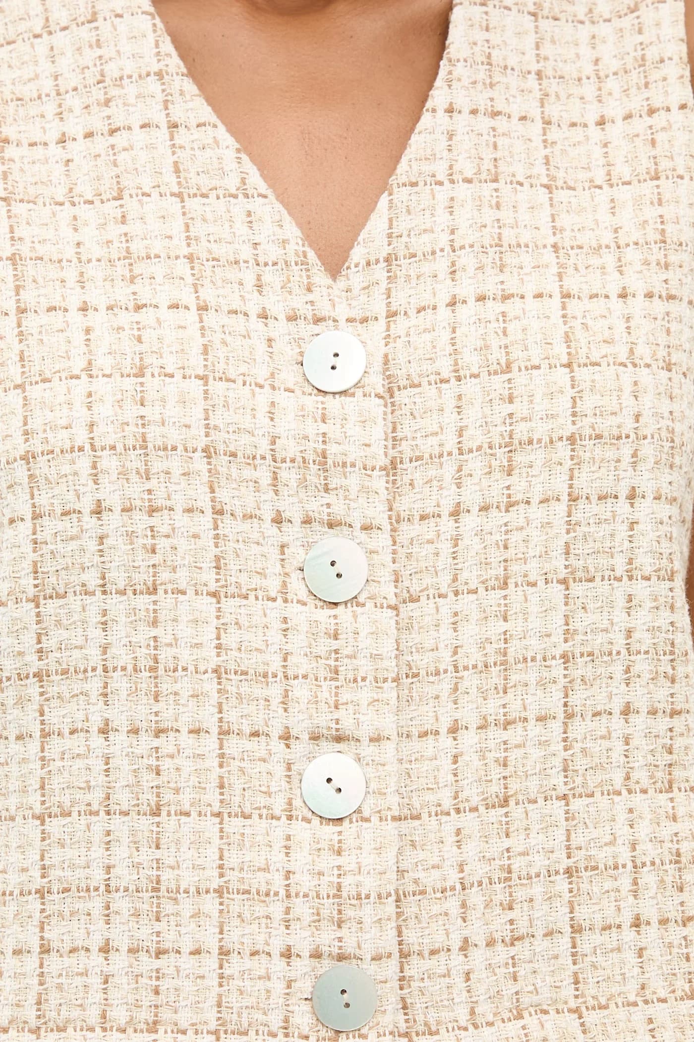 Женский однобортный жилет - фото 6