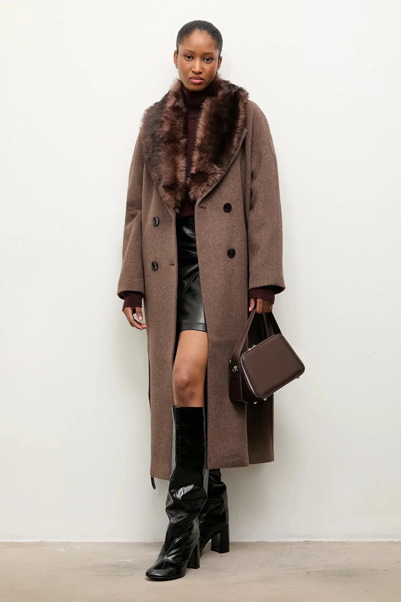 Шерстяное пальто - фото 2