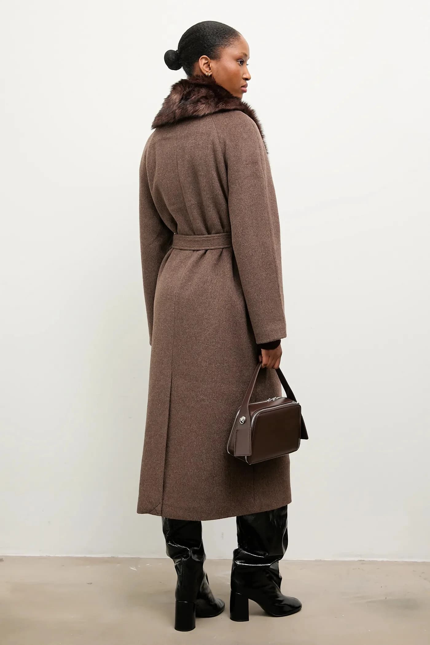 Шерстяное пальто - фото 3