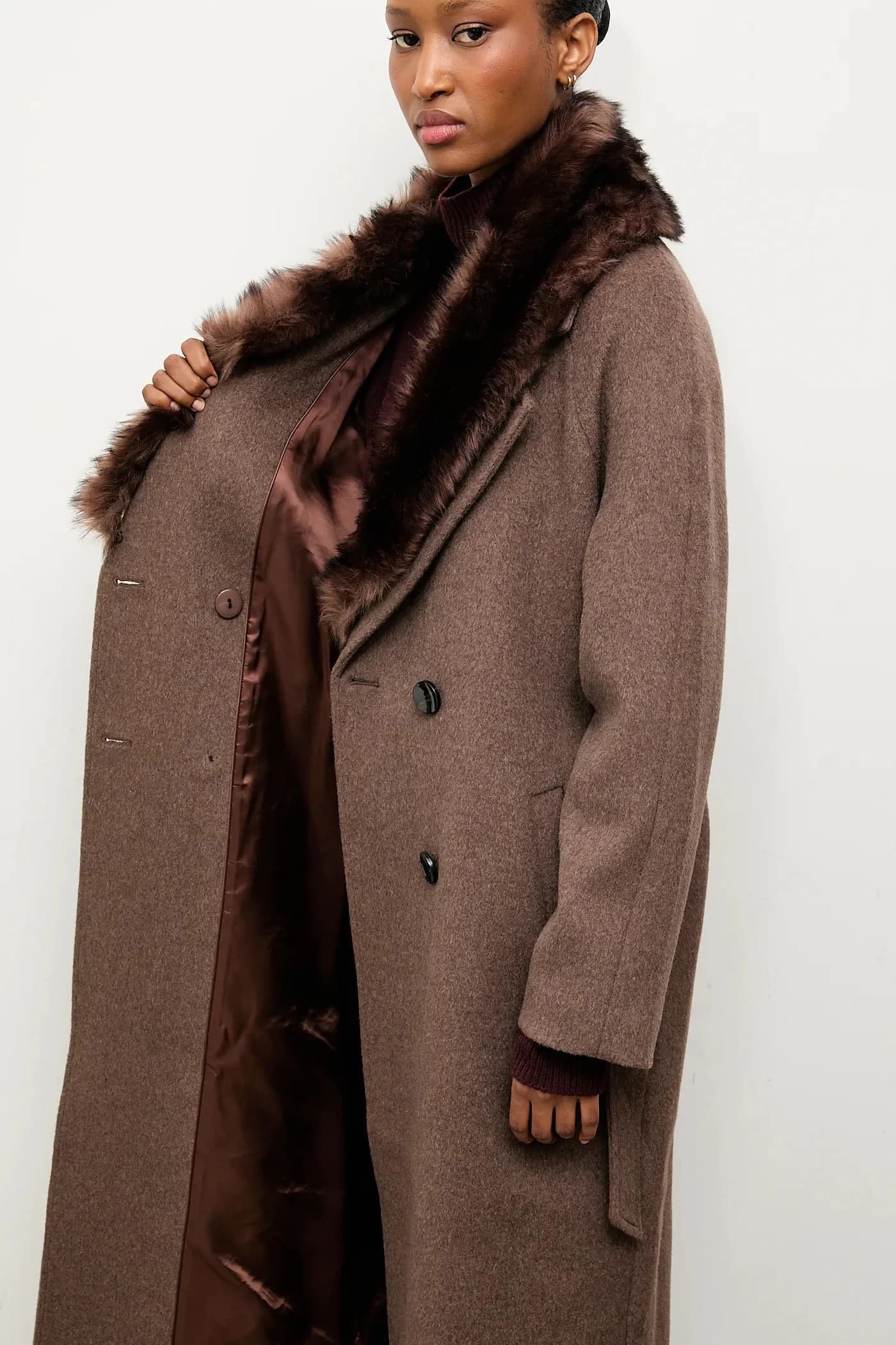 Шерстяное пальто - фото 7