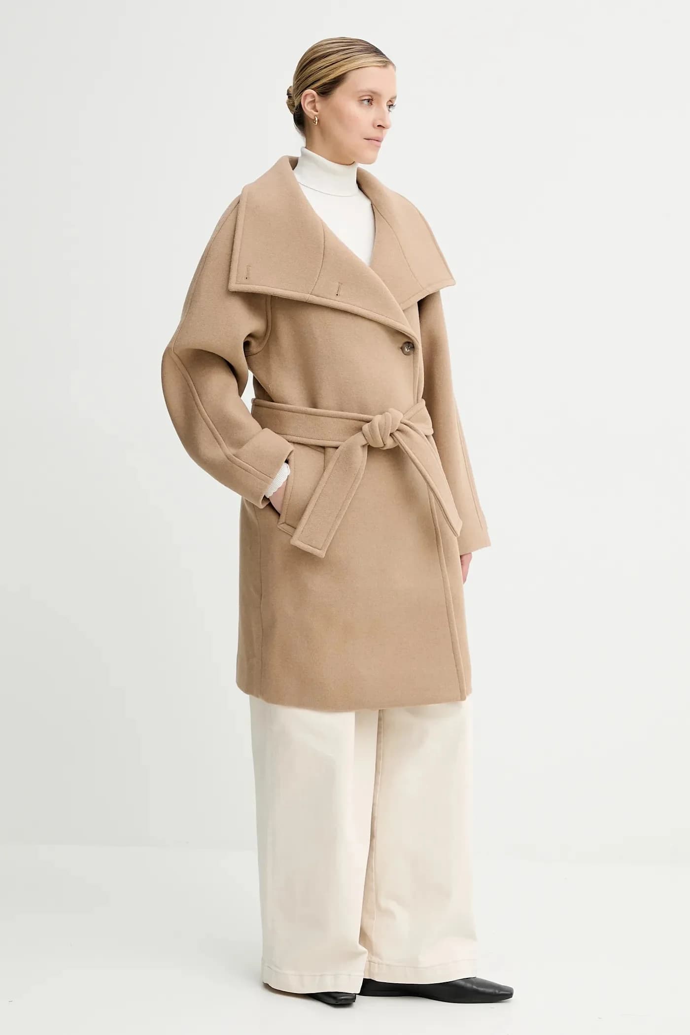 Шерстяное пальто - фото 2