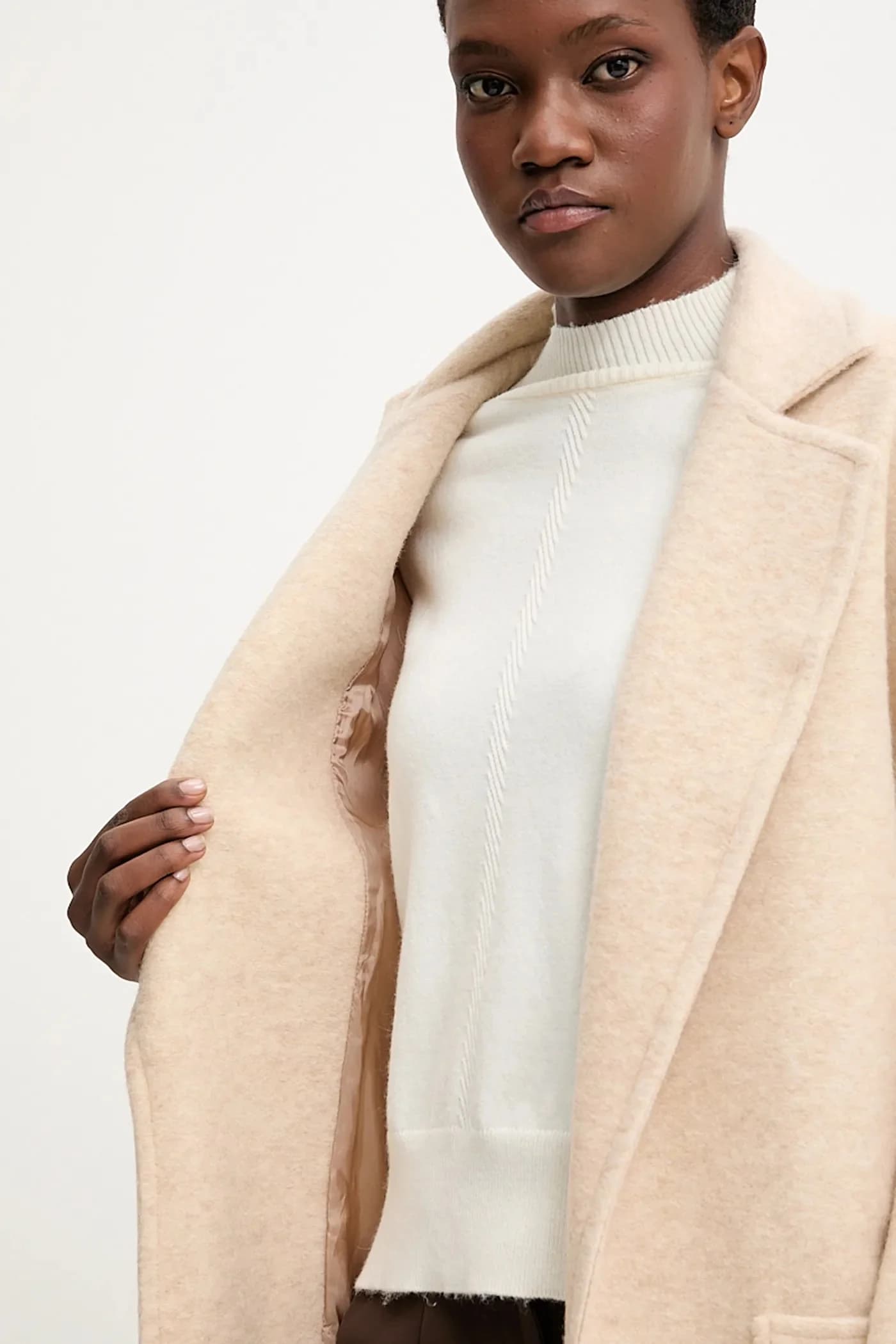 Шерстяное пальто - фото 7